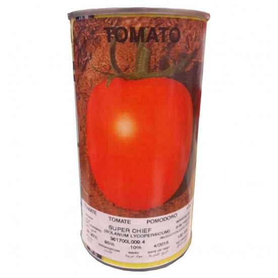 بذر گوجه فرنگی سوپر چف بونانزا قوطی 100 گرمی