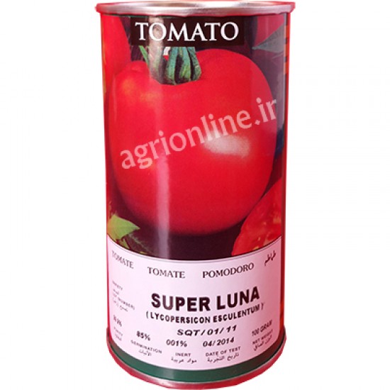 بذر گوجه فرنگی سوپرلونا مدستو امریکا- قوطی 100 گرمی