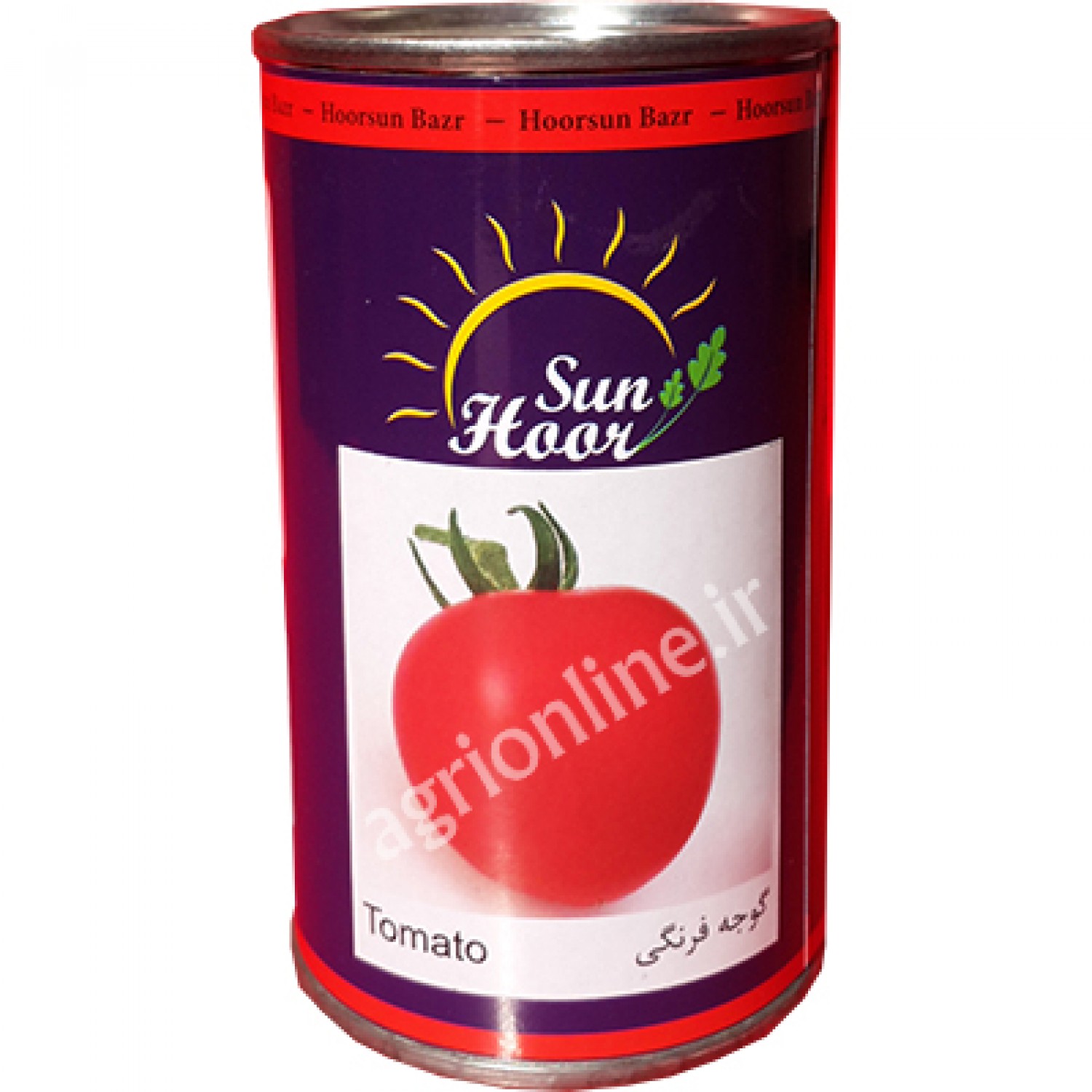 بذر گوجه فرنگی سوپرسان هورسان قوطی 100 گرمی