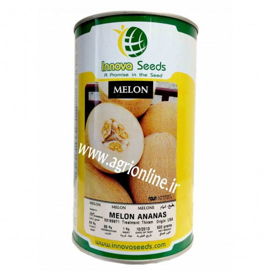 بذر خربزه آناناس استاندارد اینووا سیدز-melon ananas