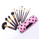 ست 11 عددی براش آرایشی بی اچ کازمتیکس BH Cosmetics Pink A Dot ست 11 عددی براش آرایشی بی اچ کازمتیکس BH Cosmetics Pink A Dot