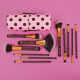 ست 11 عددی براش آرایشی بی اچ کازمتیکس BH Cosmetics Pink A Dot ست 11 عددی براش آرایشی بی اچ کازمتیکس BH Cosmetics Pink A Dot