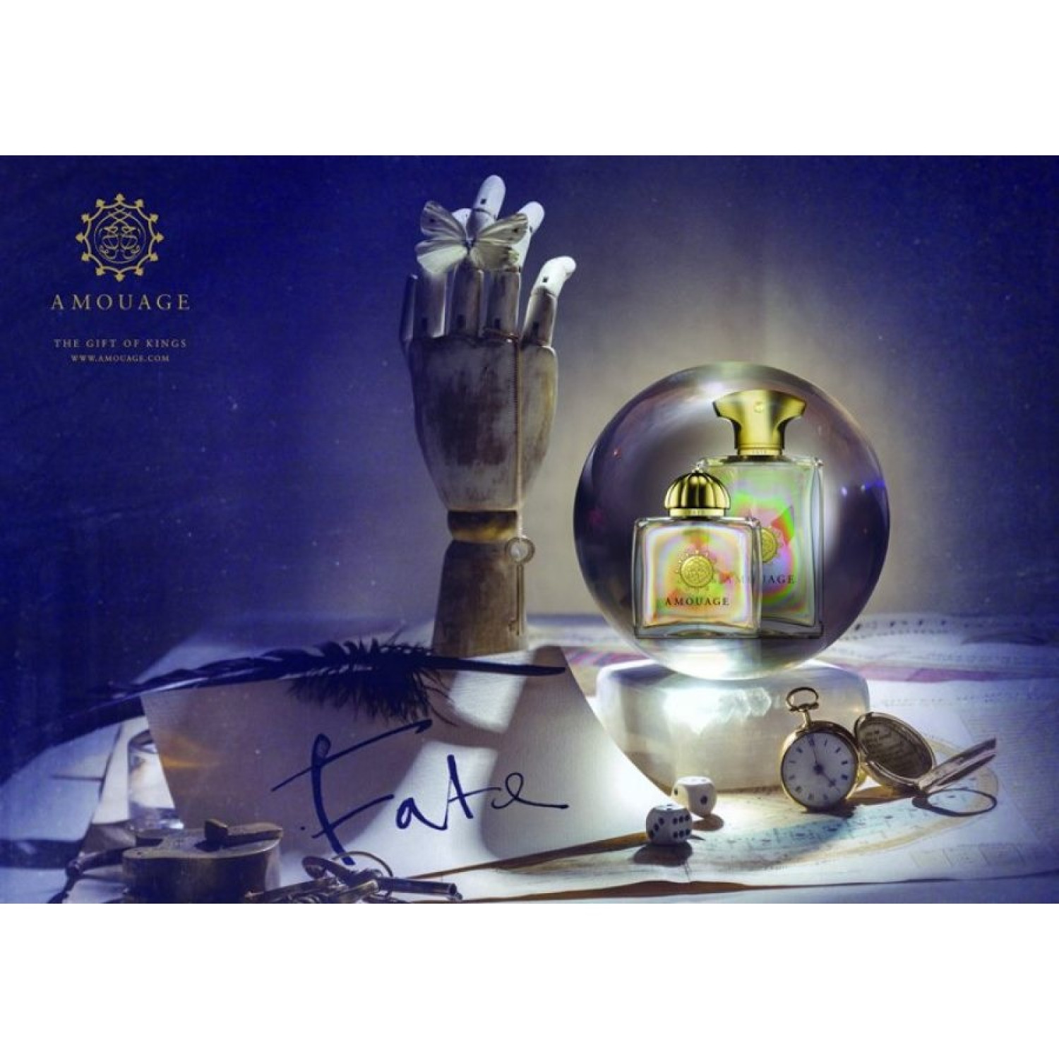 عطر مردانه امواج فیت Amouage Fate حجم 100 میلی لیتر