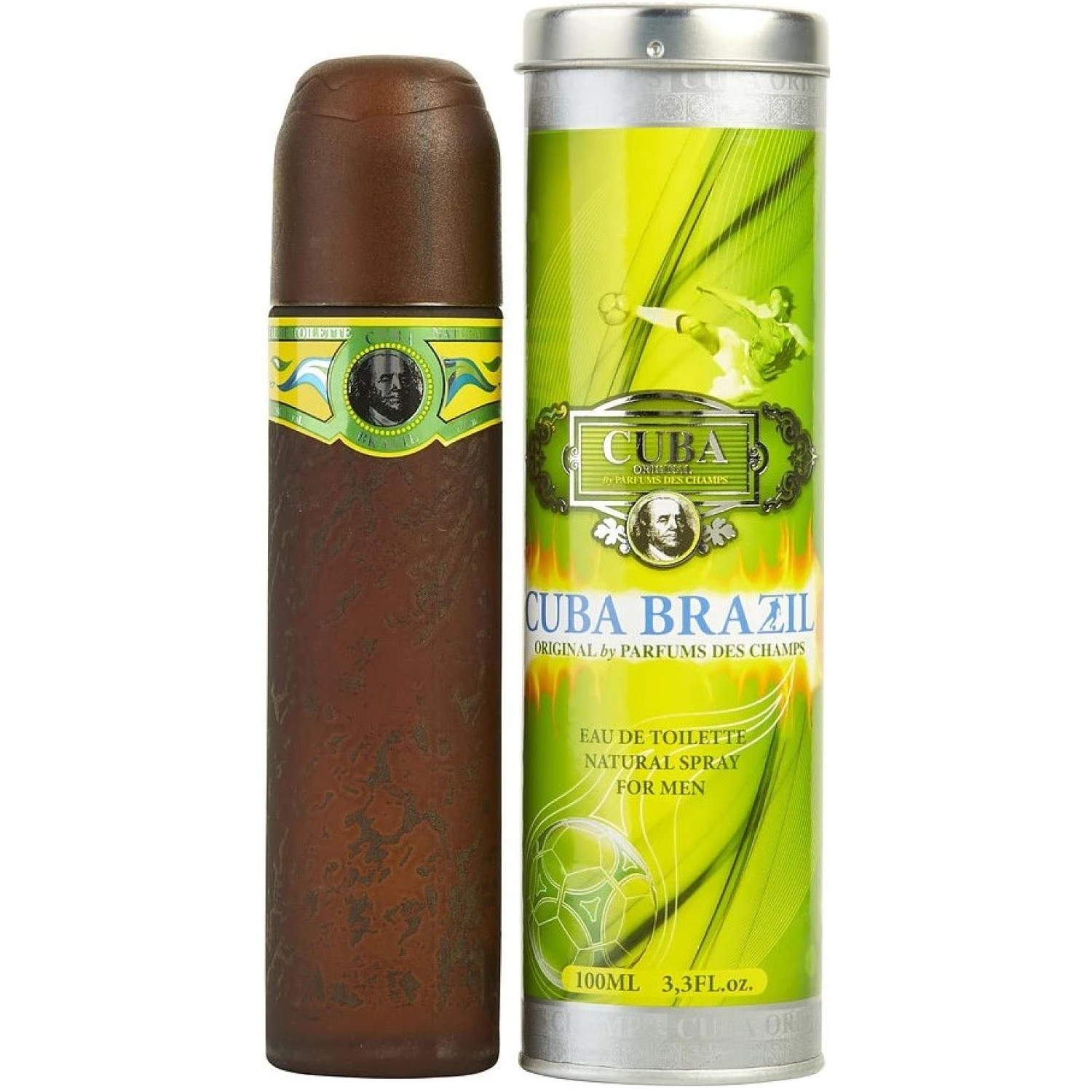 عطر مردانه کوبا برزیل Cuba Brazil حجم 100 میلی لیتر