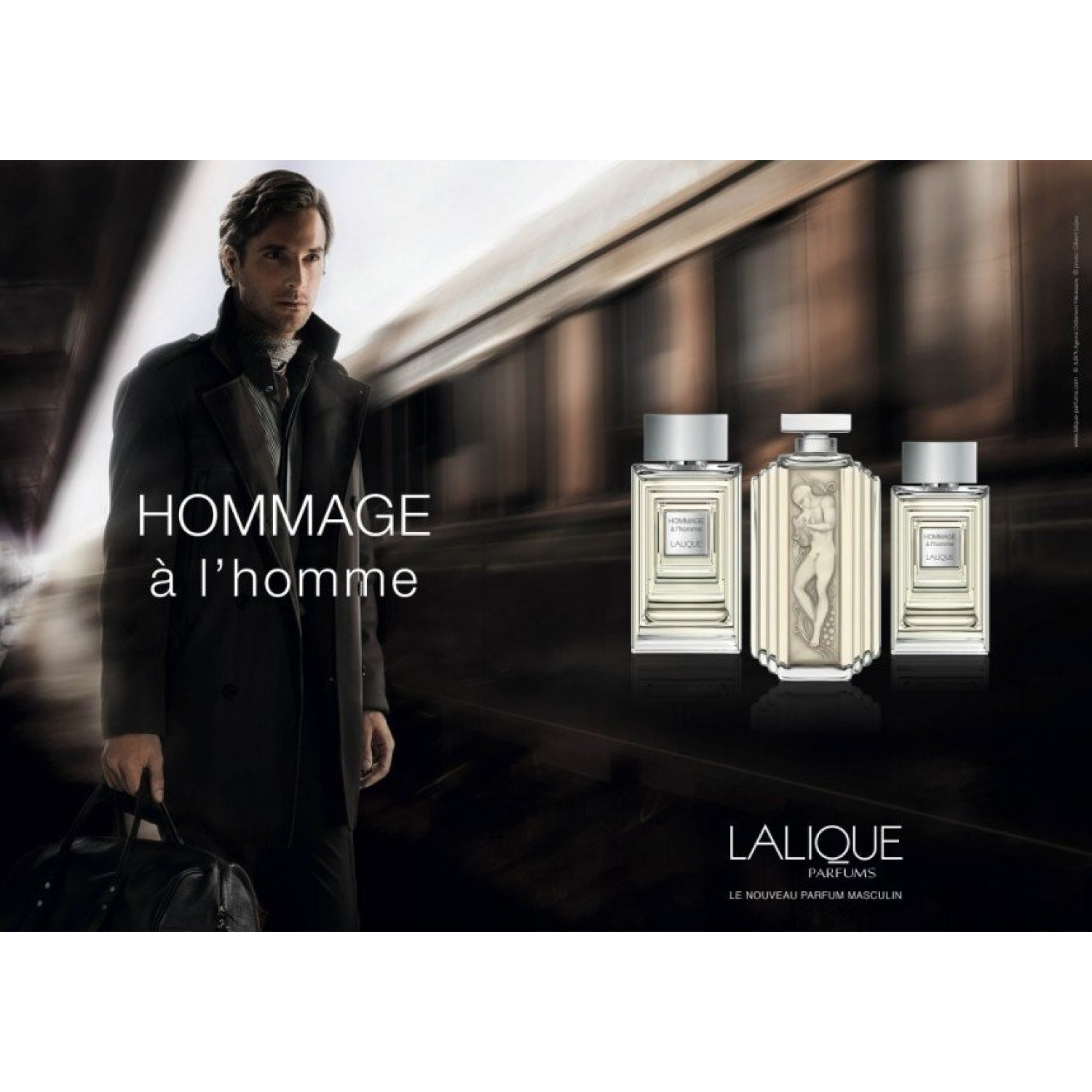 عطر لالیک هومیج Lalique Hommage حجم 100 میلی لیتر