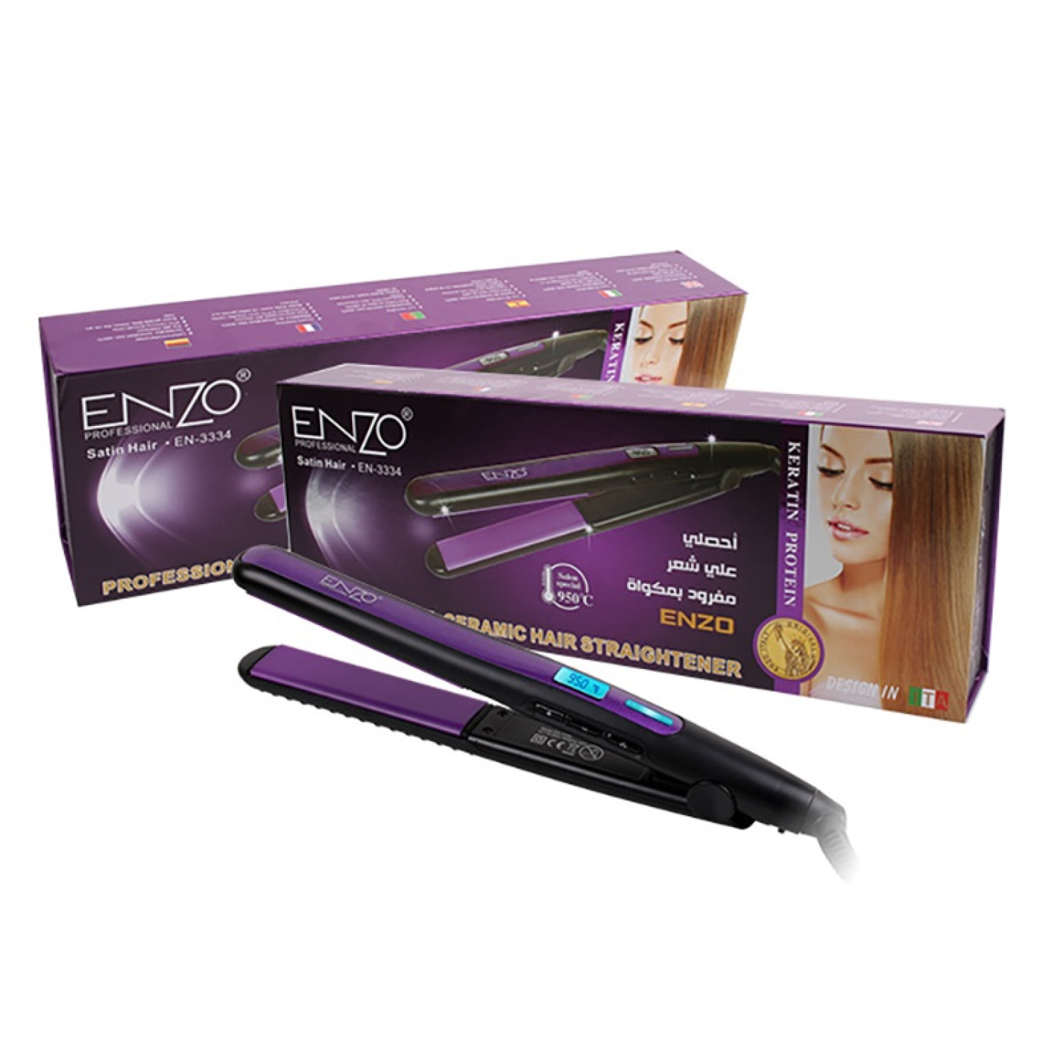 اتو موی انزو پروفشنال Enzo Pro 950 اتو موی انزو پروفشنال Enzo Pro 950