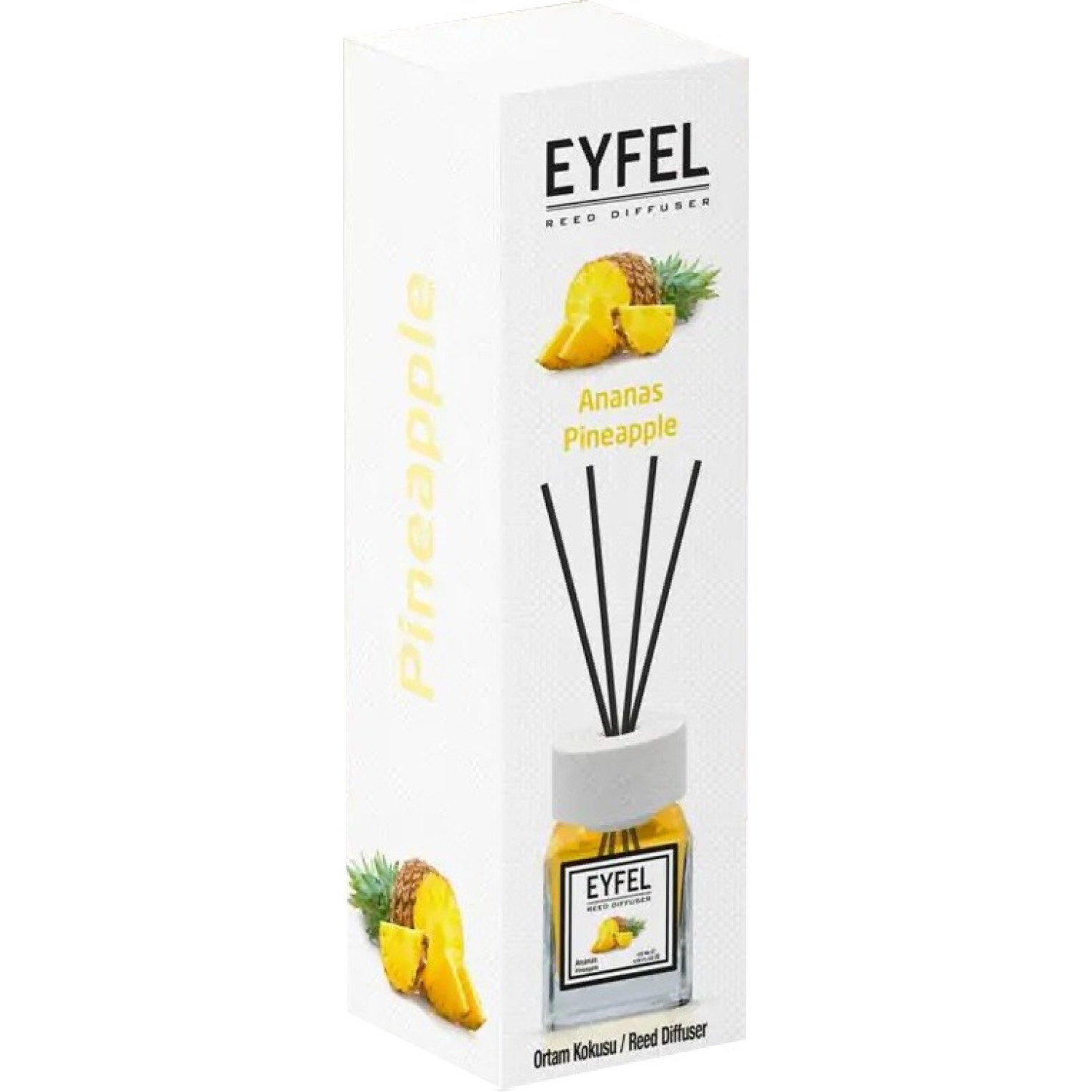 عطر خوشبوکننده اتاق ایفل رایحه آناناس Eyfel Pineapple حجم 120 میلی لیتر