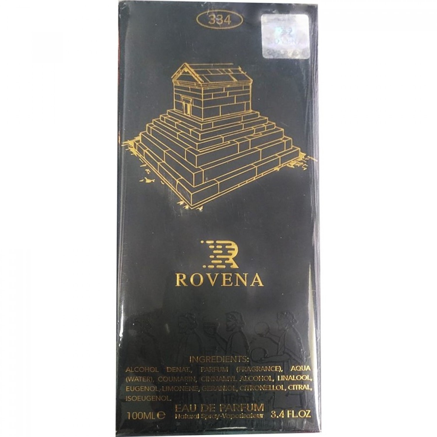 عطر روونا کوروش Rovena 334 حجم 100 میلی لیتر