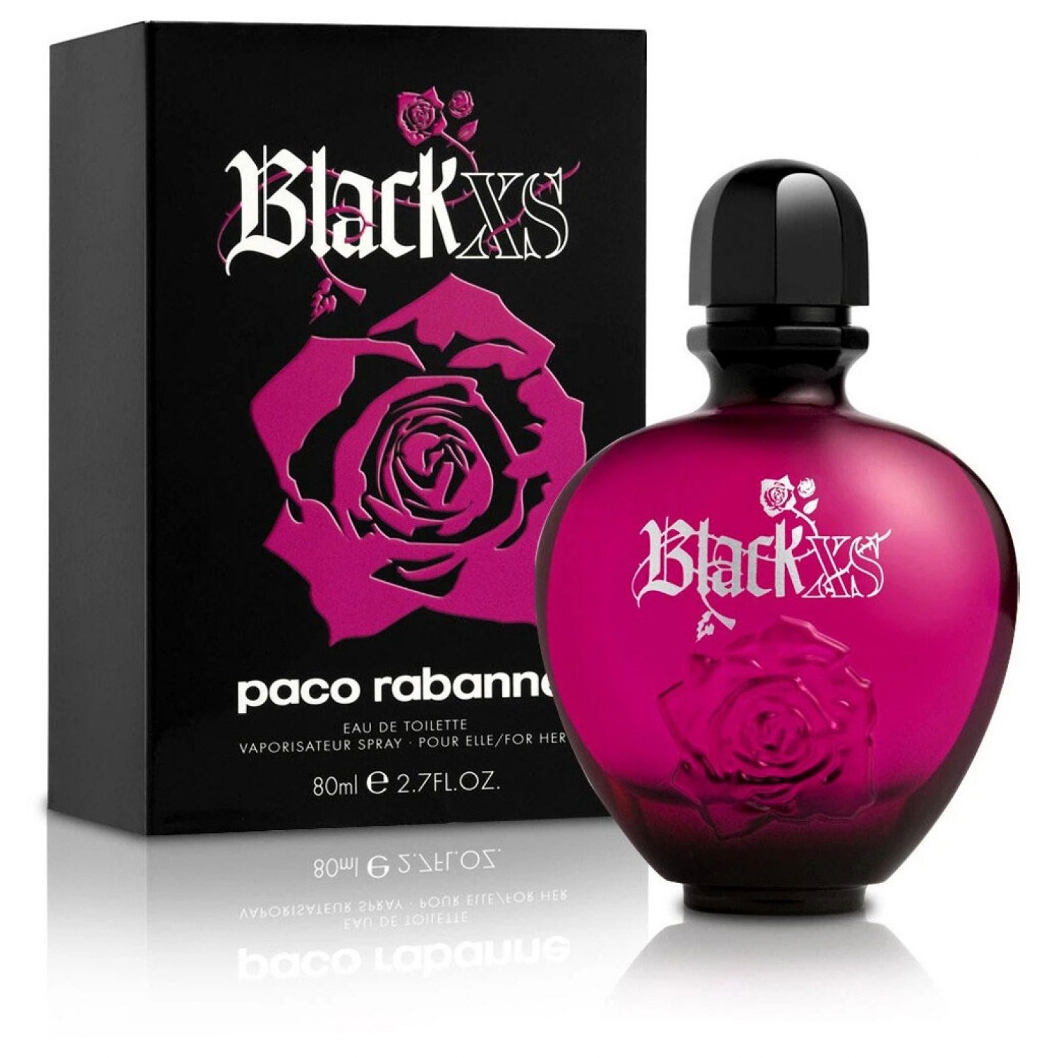 عطر زنانه پاکو رابان بلک ایکس اس Black XS حجم 80 میلی لیتر