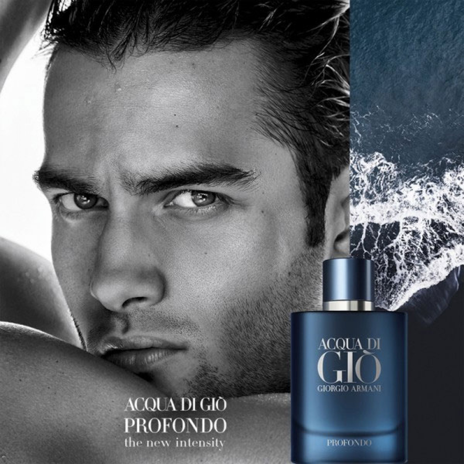 عطر مردانه جورجیو آرمانی آکوا دی جیو پروفوندو Acqua di Gio Profondo حجم 200 میلی لیتر