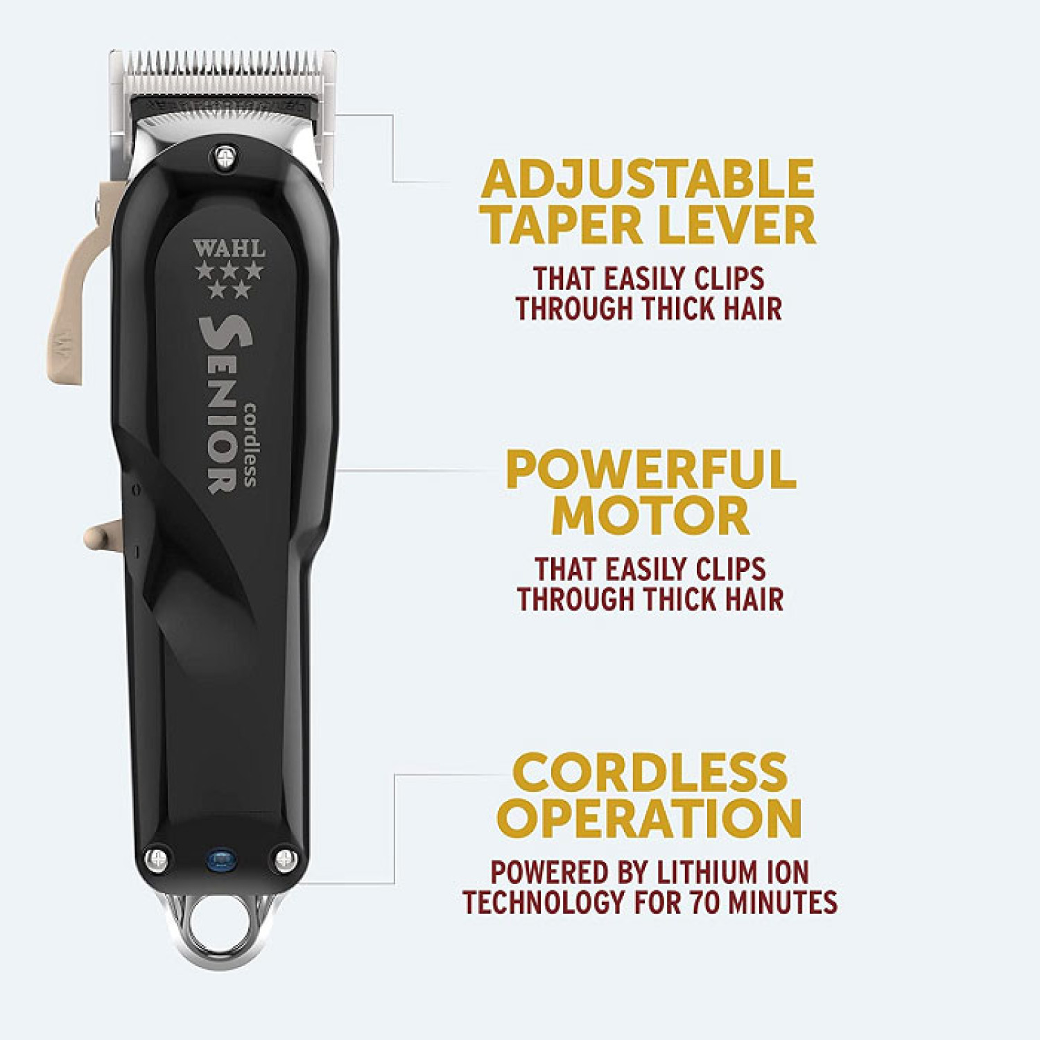 ماشین اصلاح موی بدون سیم وال سنیور Wahl Senior ماشین اصلاح موی بدون سیم وال سنیور Wahl Senior