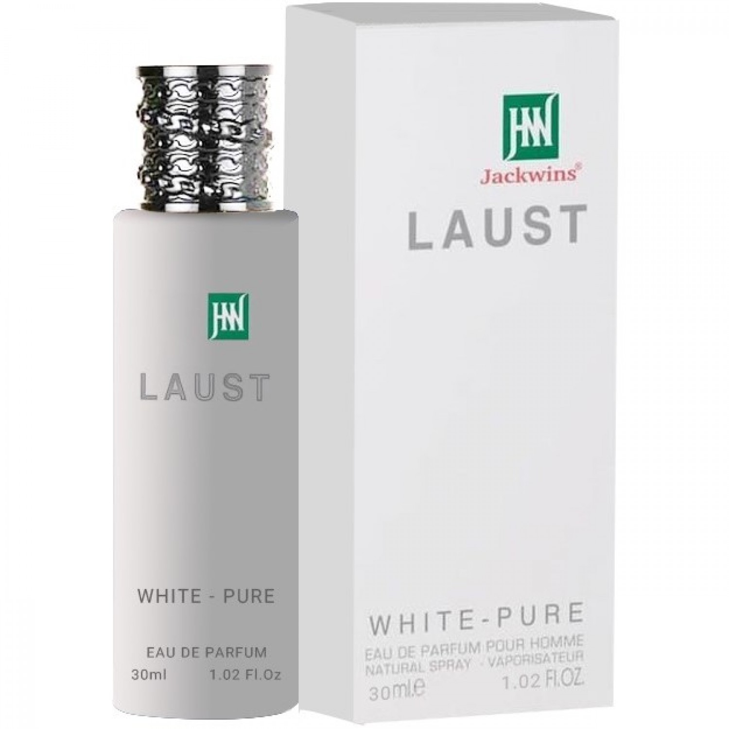 عطر مردانه جانوین رایحه لاگوست بلنک پیور Johnwin Laust White Pure حجم 30 میلی لیتر