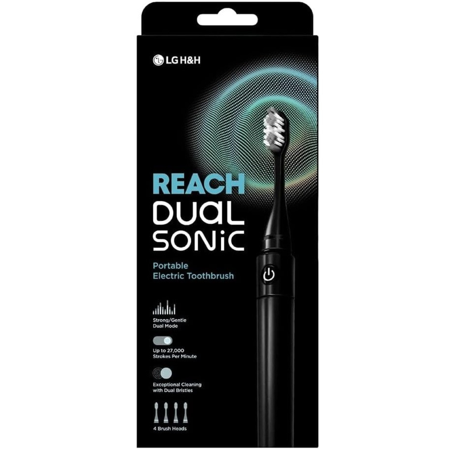 مسواک برقی ریچ دوال سونیک Reach Dual Sonic رنگ مشکی مسواک برقی ریچ دوال سونیک Reach Dual Sonic رنگ مشکی
