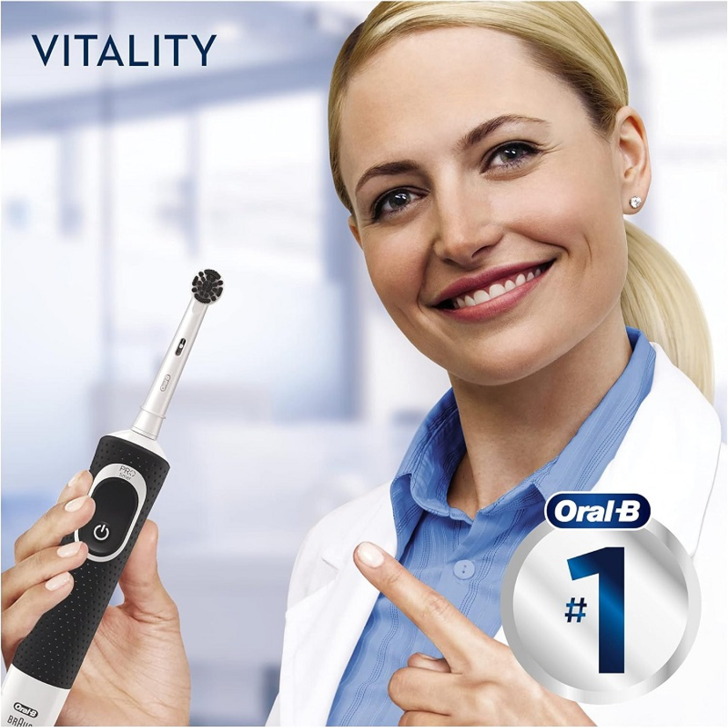 مسواک برقی اورال بی ویتالیتی Oral-B Vitality 100 Pure Clean مسواک برقی اورال بی ویتالیتی Oral-B Vitality 100 Pure Clean