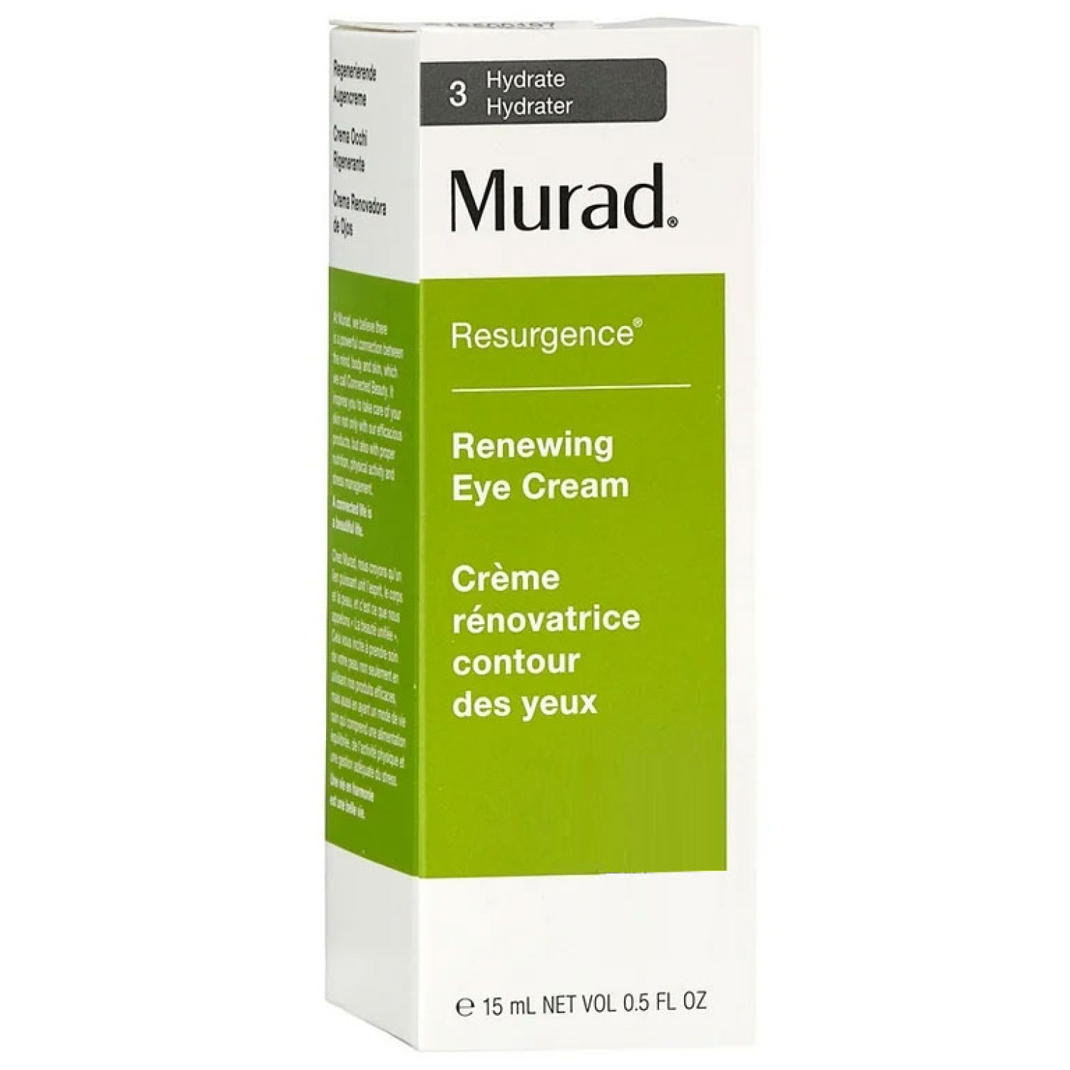 کرم نوسازی دور چشم رتینول دکتر مورد Murad Renewing Eye Cream حجم 15 میلی لیتر