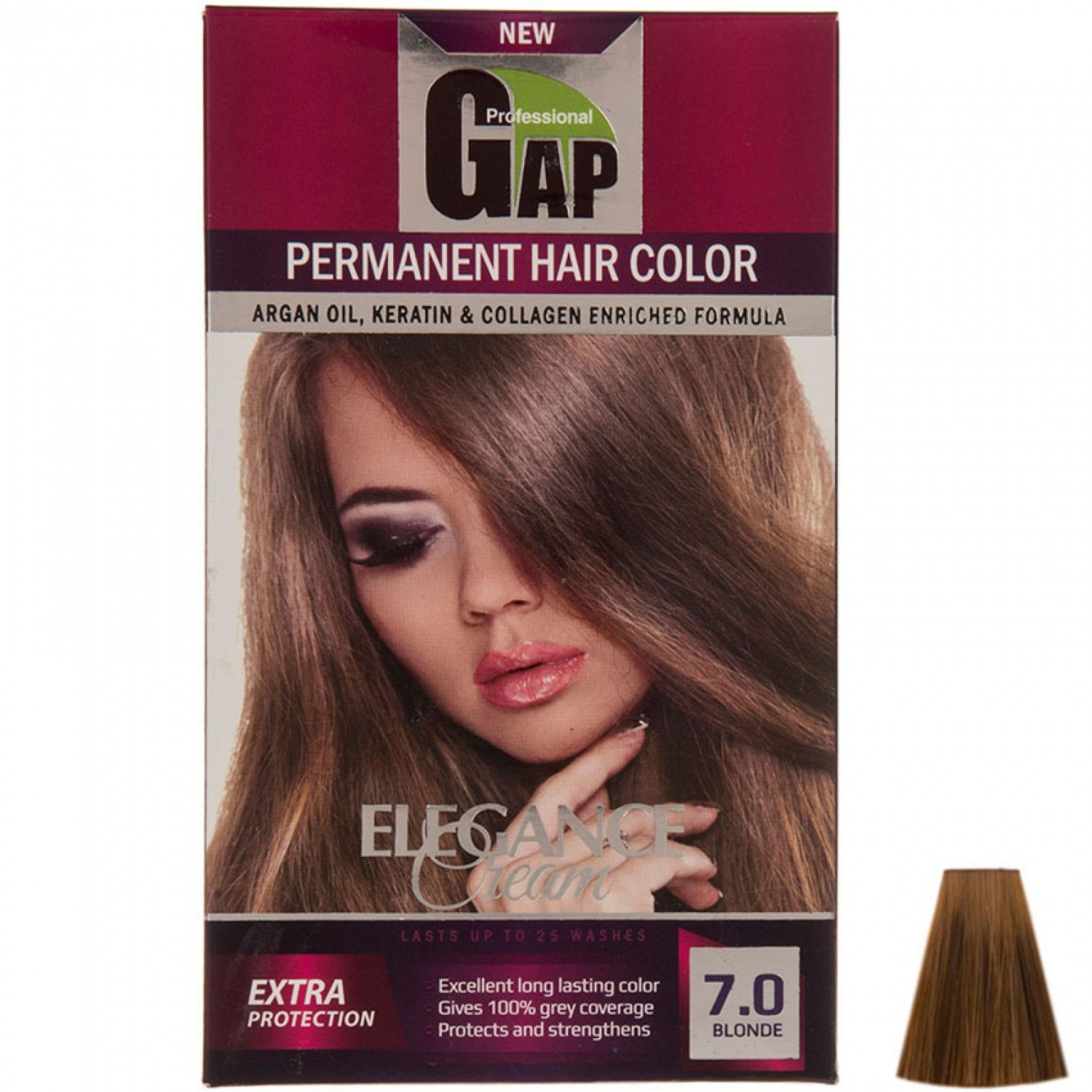 کیت رنگ موی گپ - شماره 7 - بلوند - Gap hair color