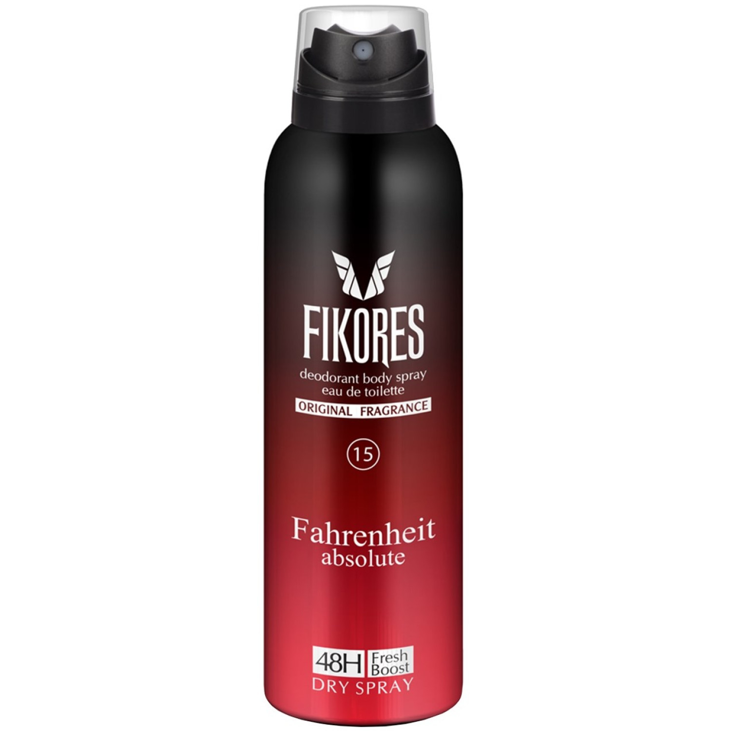 اسپری دئودورانت فیکورس رایحه عطر دیور فارنهایت ابسولوت Fikores Fahrenheit Absolute