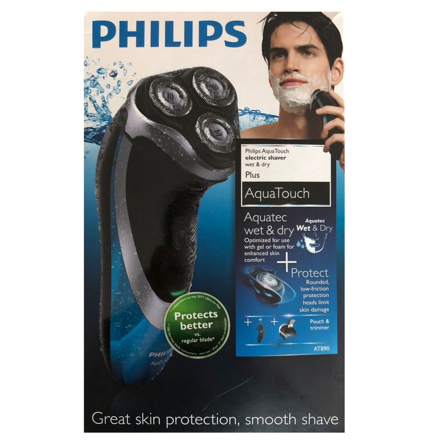ماشین اصلاح صورت فیلیپس مدل Philips AT890 ماشین اصلاح صورت فیلیپس مدل Philips AT890