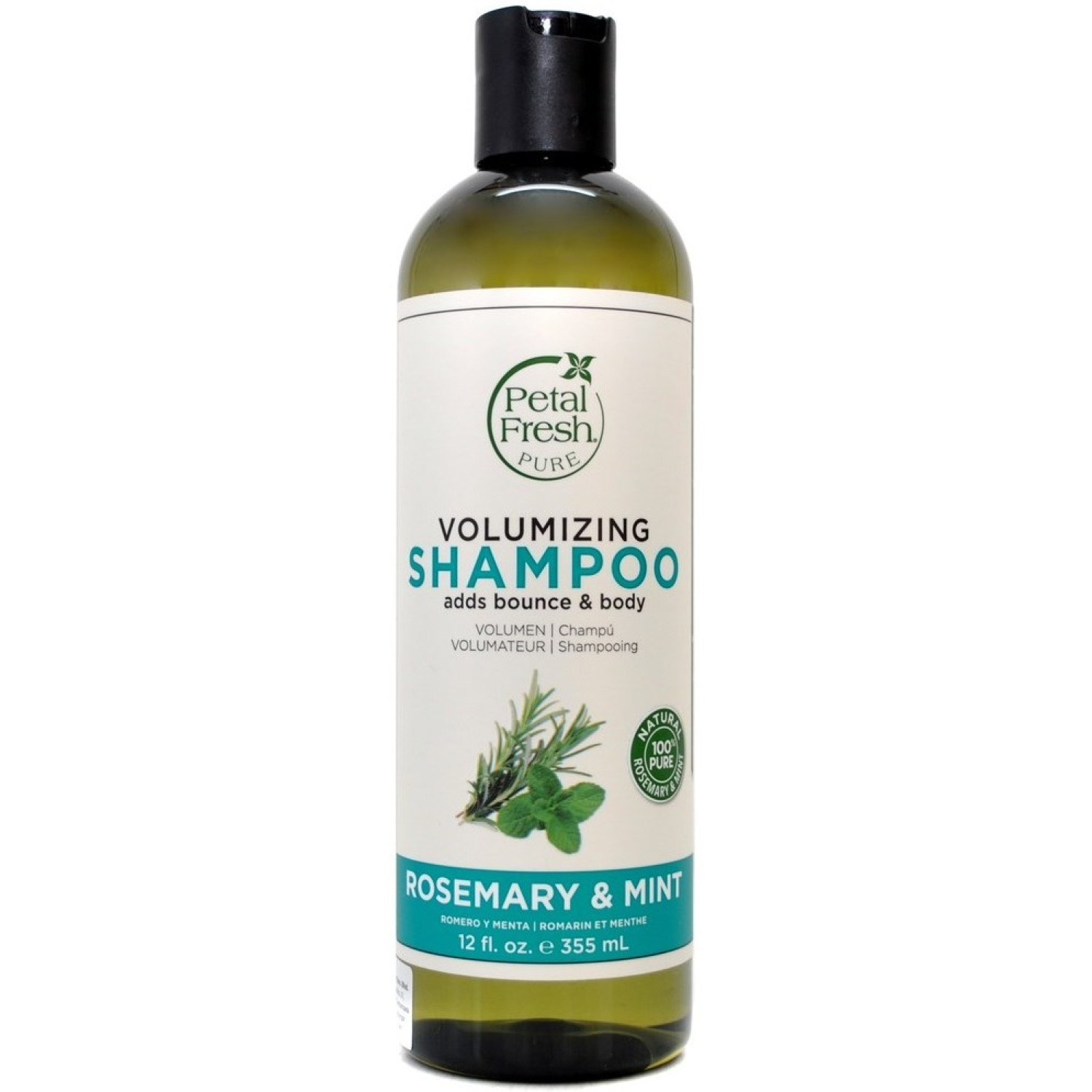 شامپو حجم دهنده رزماری و نعناع پتال فرش Petal Fresh Rosemary and Mint حجم 355 میل شامپو حجم دهنده رزماری و نعناع پتال فرش Petal Fresh Rosemary and Mint حجم 355 میل