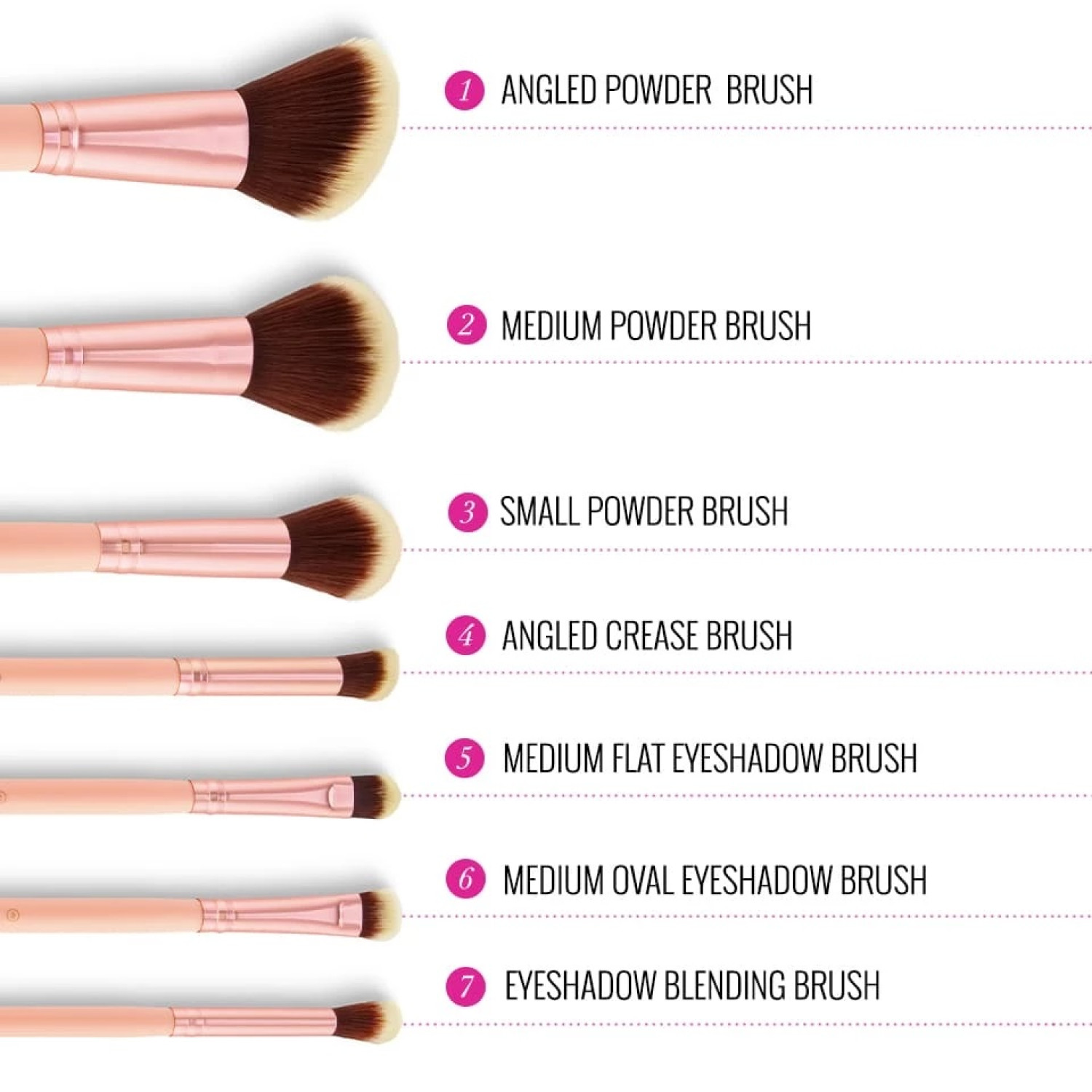 ست 14 عددی براش آرایشی BH Cosmetics به همراه کیف ست 14 عددی براش آرایشی BH Cosmetics به همراه کیف