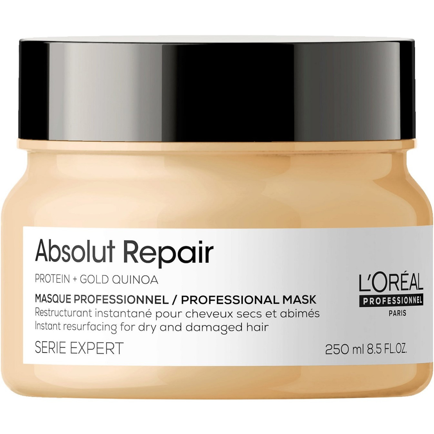 ماسک ترمیم کننده موی حرفه ای لورال سری اکسپرت LOreal Absolute Repair حجم 250 میلی لیتر ماسک ترمیم کننده موی حرفه ای لورال سری اکسپرت LOreal Absolute Repair حجم 250 میلی لیتر