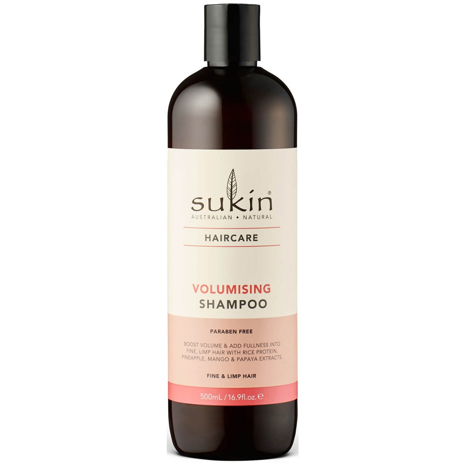 شامپو حجم دهنده موی ساکین Sukin Volumising حجم 500 میلی لیتر شامپو حجم دهنده موی ساکین Sukin Volumising حجم 500 میلی لیتر