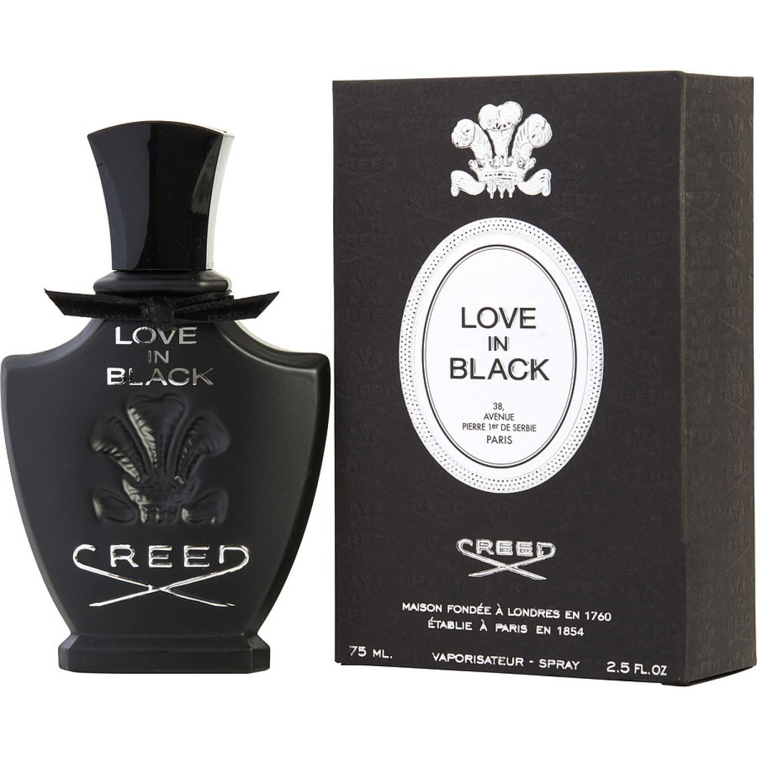 عطر زنانه کرید لاو این بلک Creed Love In Black حجم 75 میلی لیتر