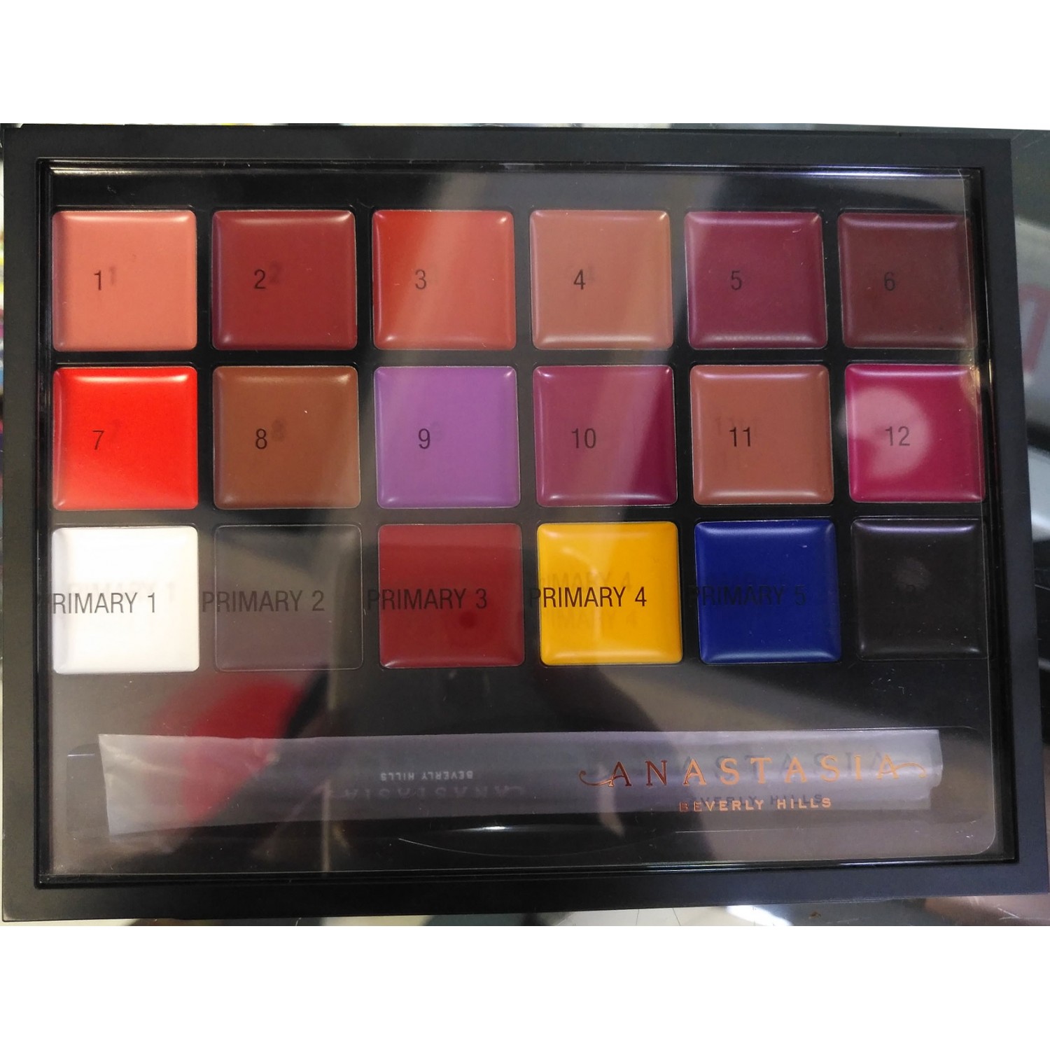 پالت رژ لب آناستازیا Anastasia Lip Palette پالت رژ لب آناستازیا Anastasia Lip Palette