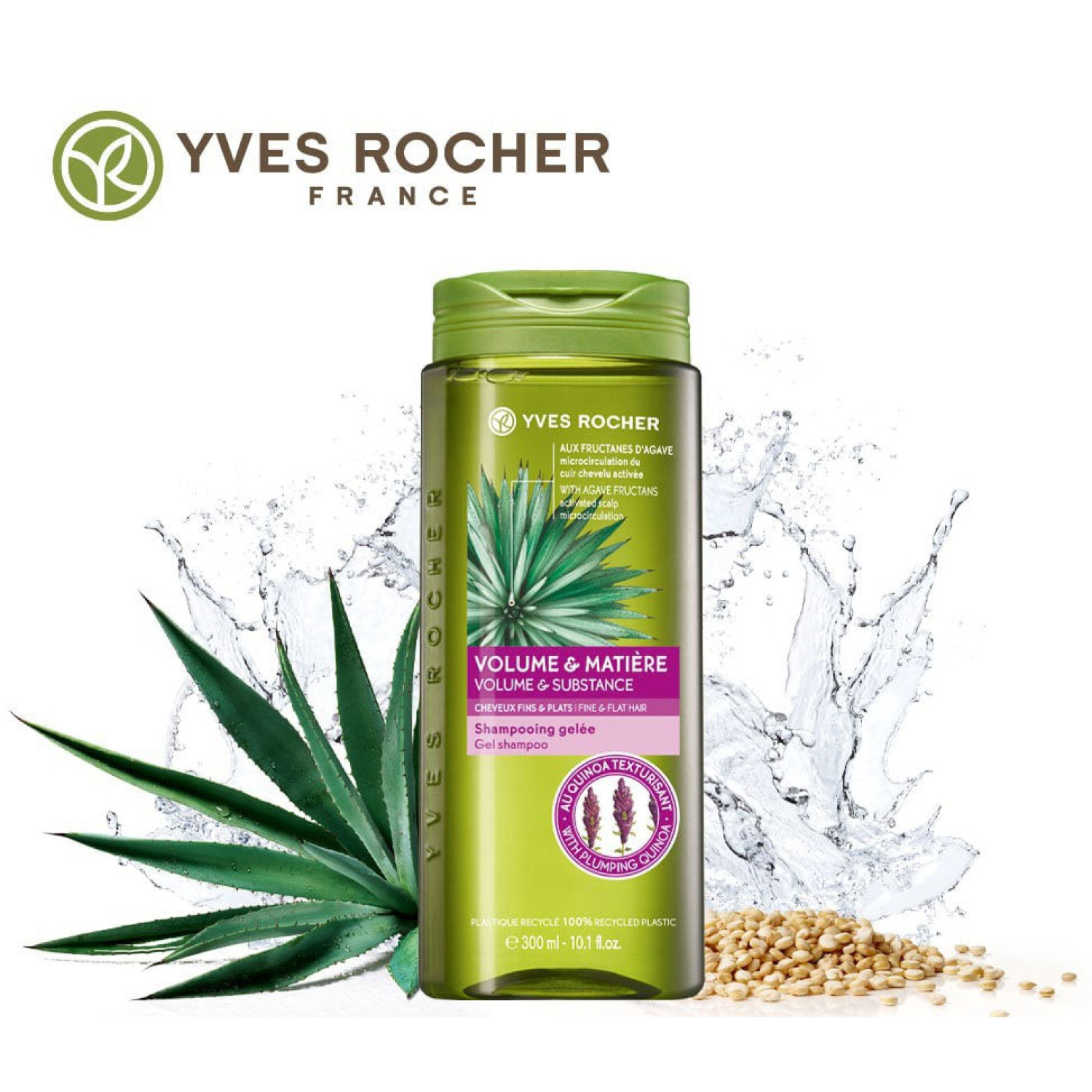 شامپو حجم دهنده ایوروشه Yves Rocher Volume Substance حجم 300 میلی لیتر شامپو حجم دهنده ایوروشه Yves Rocher Volume Substance حجم 300 میلی لیتر
