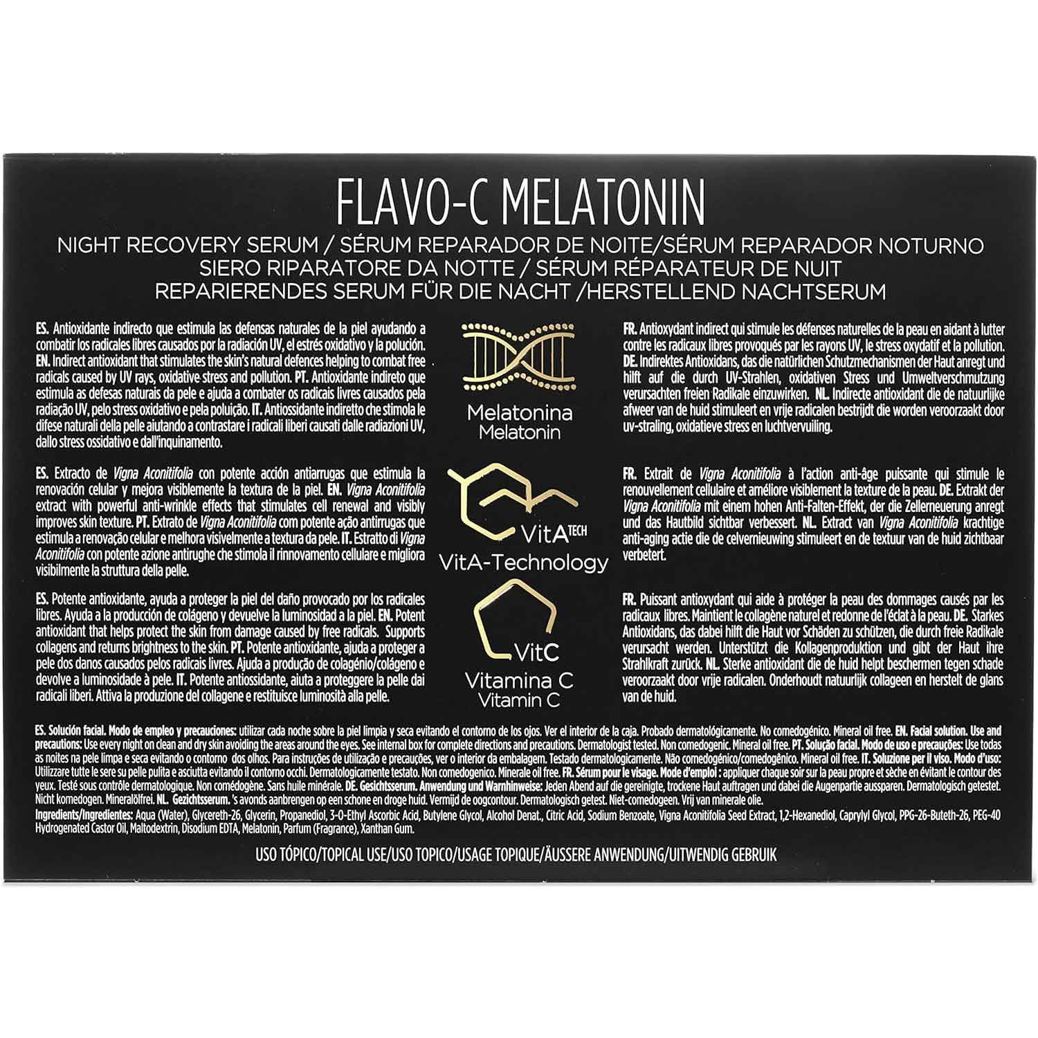 سرم بازسازی کننده شب ایزدین Isdin Flavo-C Melatonin بسته 10 عددی سرم بازسازی کننده شب ایزدین Isdin Flavo-C Melatonin بسته 10 عددی