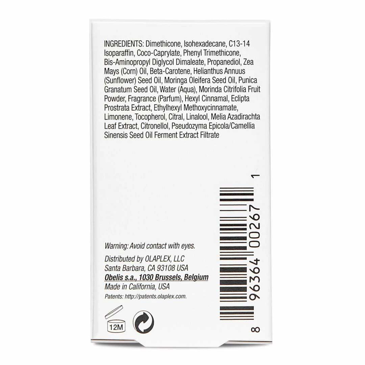 روغن موی ترمیم کننده اولاپلکس Olaplex N7 Bonding Oil حجم 30 میلی لیتر روغن موی ترمیم کننده اولاپلکس Olaplex N7 Bonding Oil حجم 30 میلی لیتر