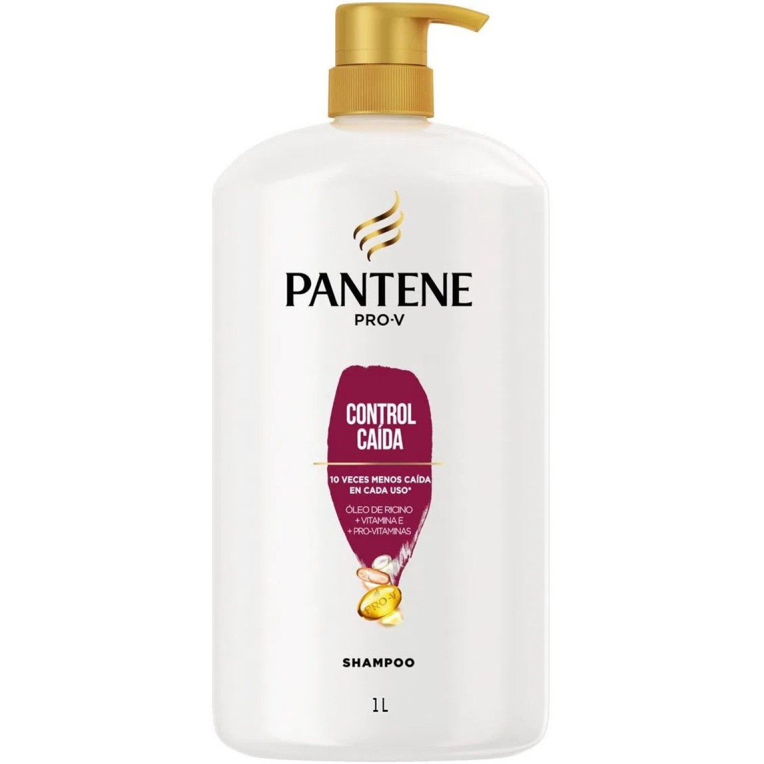 شامپو ضد شکنندگی موی پنتن Pantene Control Caida حجم 1 لیتر
