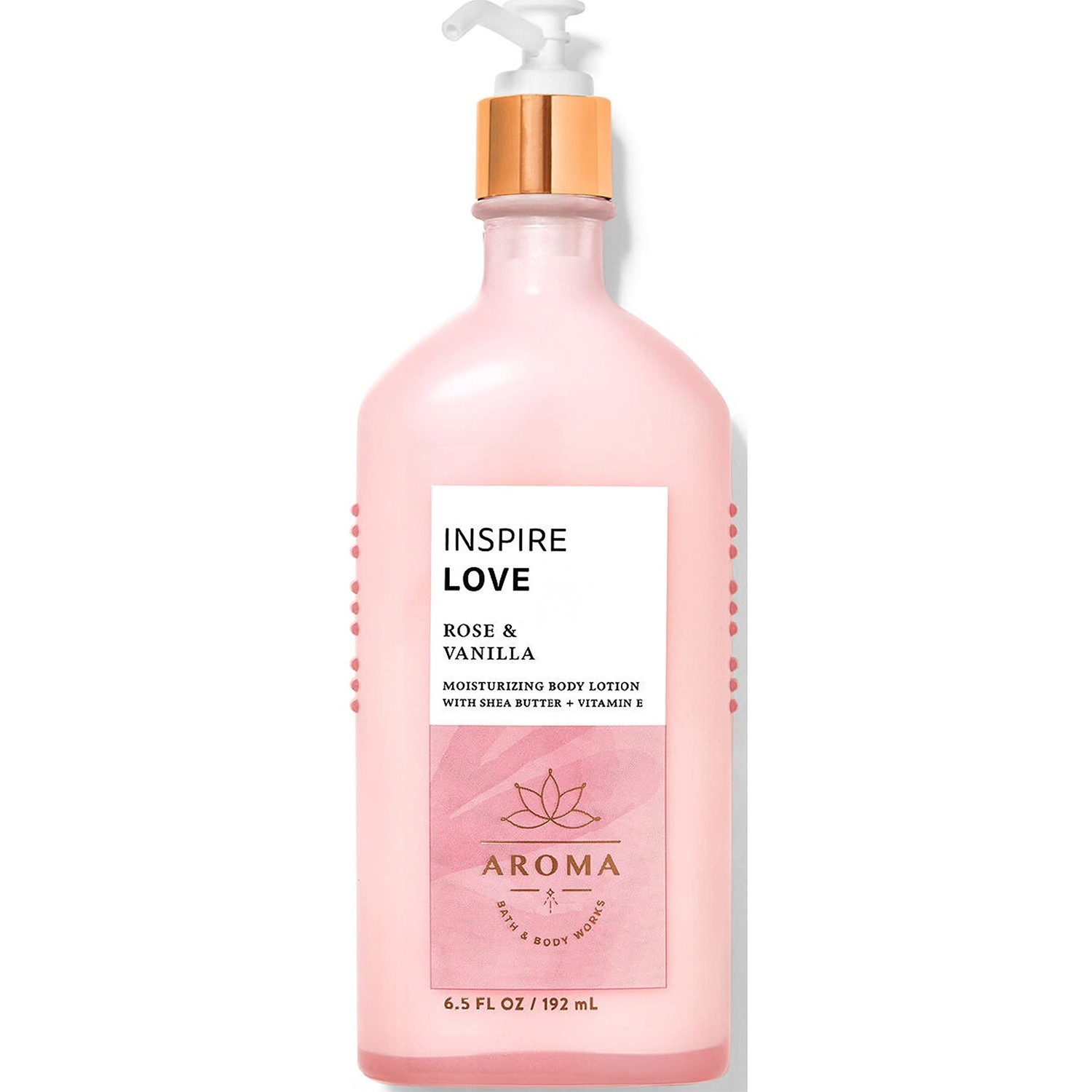 لوسیون بدن بث اند بادی ورکس Inspire Love Rose Vanilla حجم 192 میلی لیتر لوسیون بدن بث اند بادی ورکس Inspire Love Rose Vanilla حجم 192 میلی لیتر