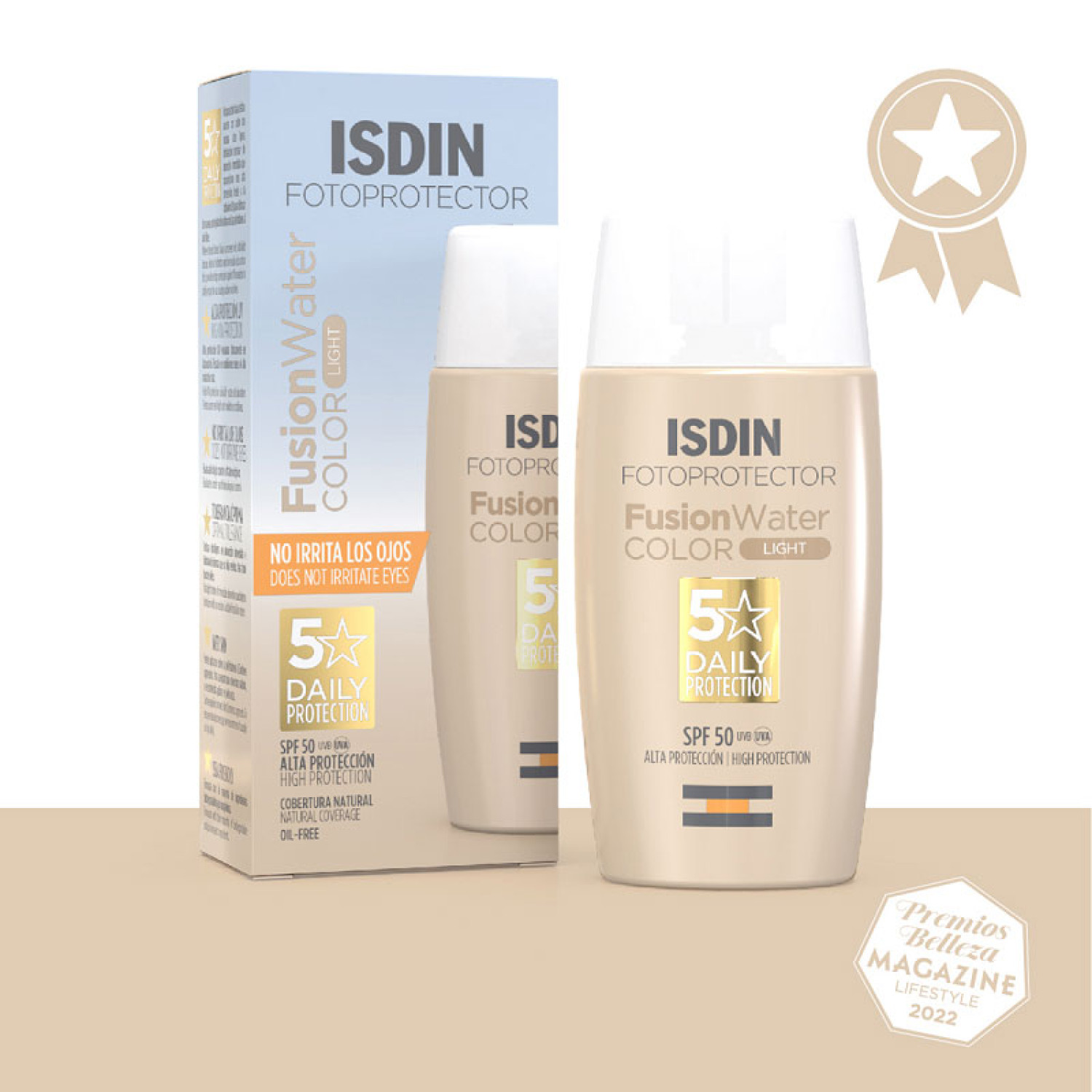 ضدآفتاب رنگ روشن ایزدین فیوژن واتر Isdin Fusion Water Light SPF50 حجم 50 میلی لیتر ضدآفتاب رنگ روشن ایزدین فیوژن واتر Isdin Fusion Water Light SPF50 حجم 50 میلی لیتر