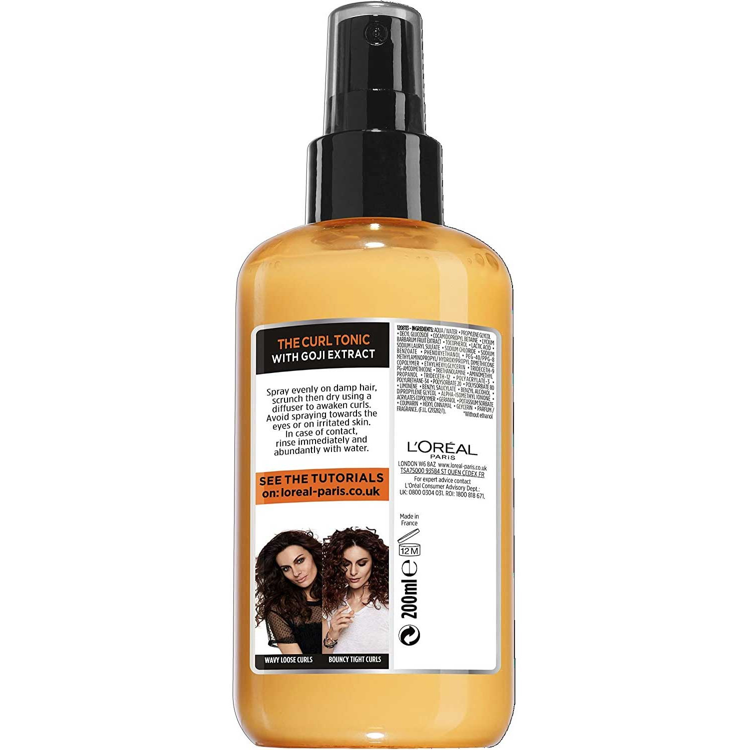 تونیک فر کننده موی لورال استایلیستا LOreal Stylista Curls حجم 200 میلی لیتر تونیک فر کننده موی لورال استایلیستا LOreal Stylista Curls حجم 200 میلی لیتر