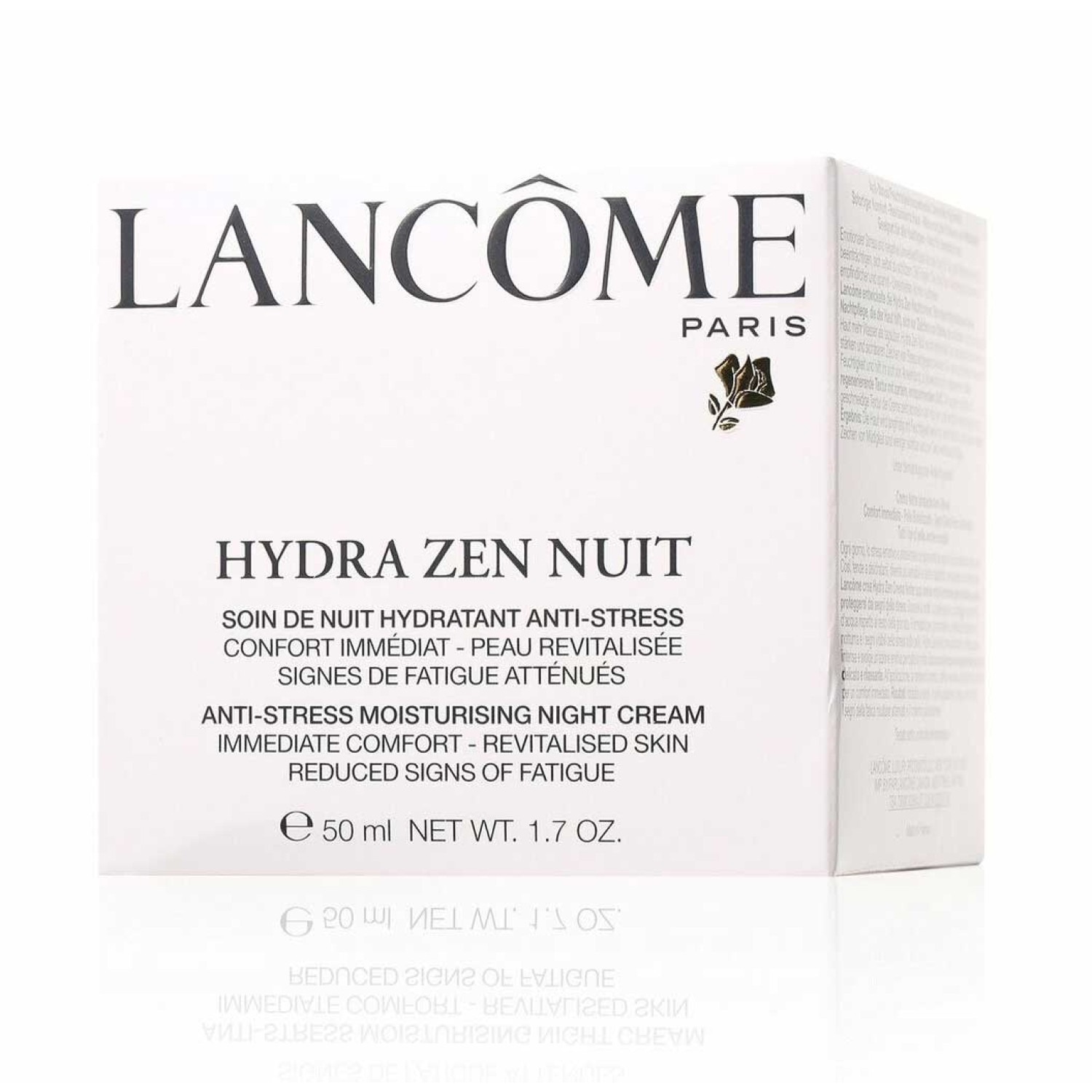 کرم آبرسان شب لانکوم هیدرا زن Lancome Hydra Zen Nuit حجم 50 میلی لیتر کرم آبرسان شب لانکوم هیدرا زن Lancome Hydra Zen Nuit حجم 50 میلی لیتر