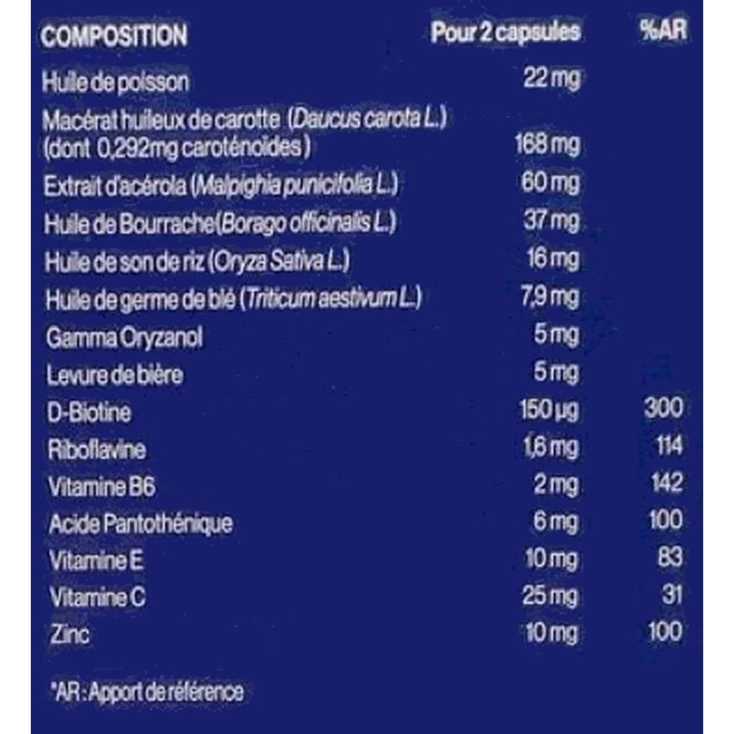 مکمل تقویت مو و ناخن فیتو Phyto Phanere تعداد 120 عدد