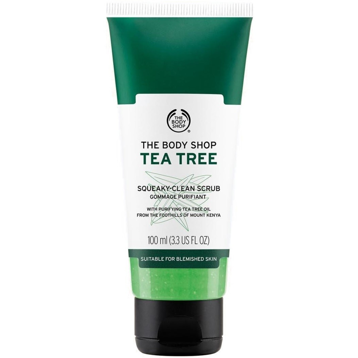 اسکراب ضدجوش درخت چای بادی شاپ The Body Shop Tea Tree حجم 100 میلی لیتر