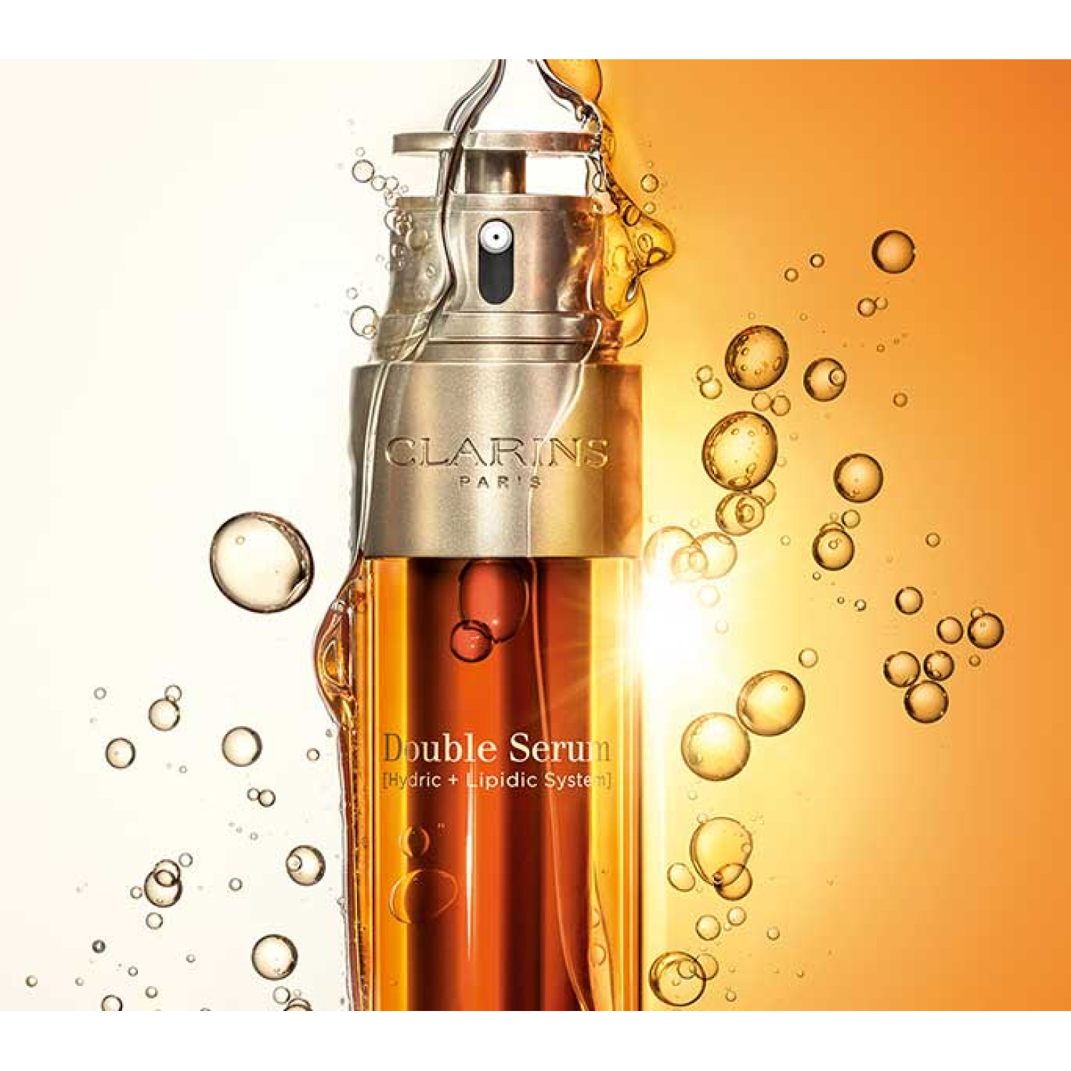 سرم کنستانتره ضدپیری و جوان کننده کلارنس Clarins Double Serum حجم 50 میلی لیتر سرم کنستانتره ضدپیری و جوان کننده کلارنس Clarins Double Serum حجم 50 میلی لیتر