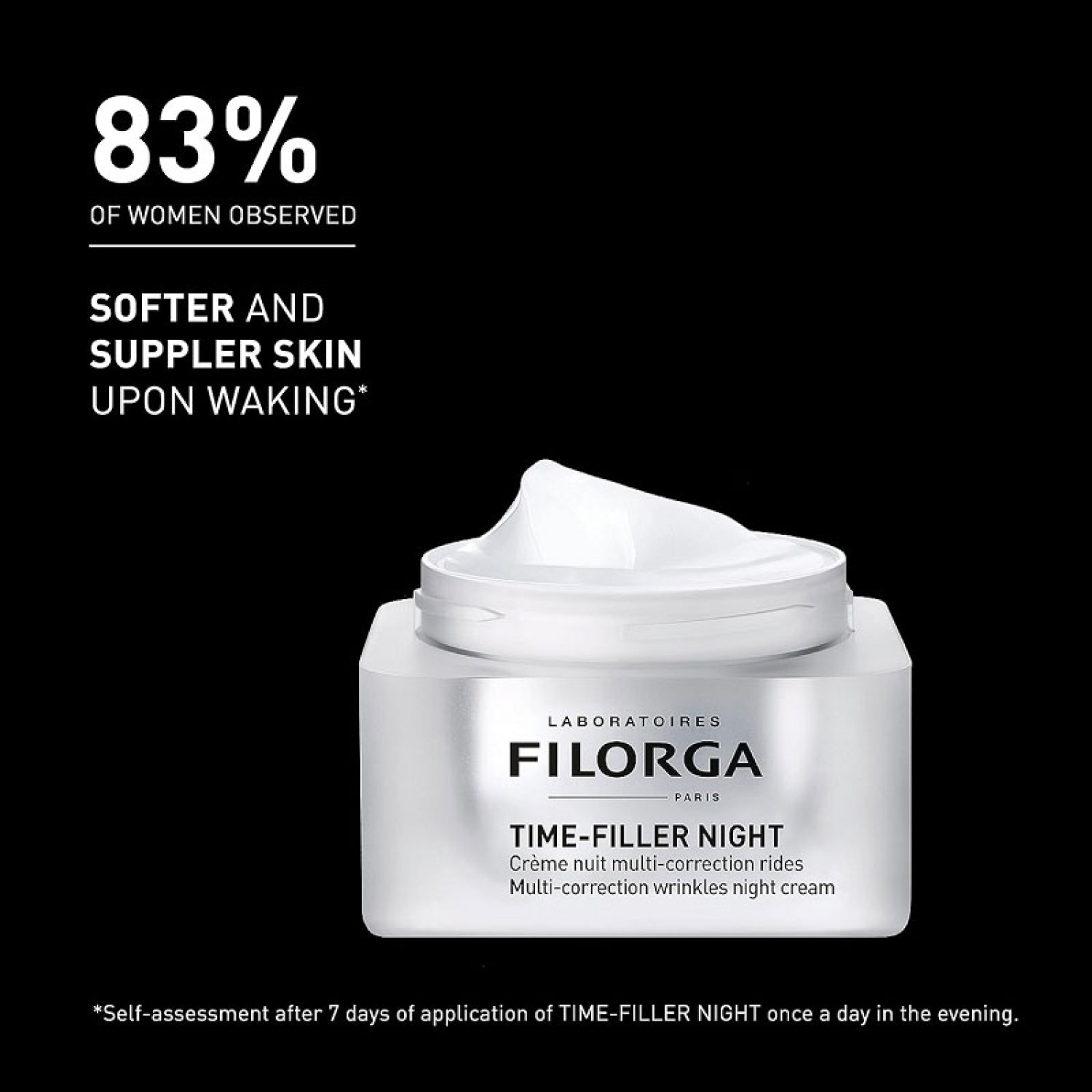کرم ضد چروک شب فیلورگا تایم فیلر Filorga Time Filler Night حجم 50 میلی لیتر کرم ضد چروک شب فیلورگا تایم فیلر Filorga Time Filler Night حجم 50 میلی لیتر