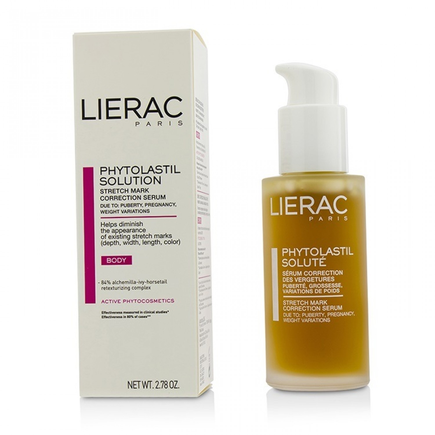سرم ترمیم کننده ترک بدن لیراک فیتولاستیل Lierac Phytolastil حجم 75 میلی لیتر