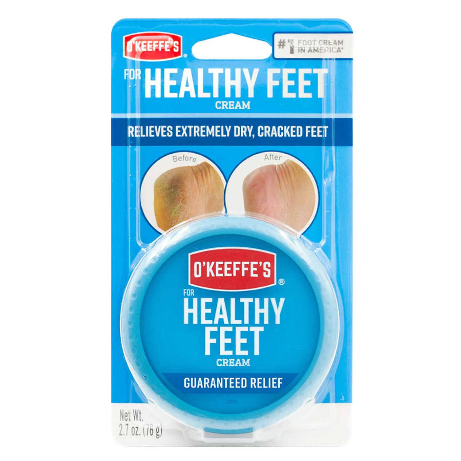 کرم ترمیم کننده قوی ترک پای اوکیفس OKeeffes Healthy Feet وزن 76 گرم کرم ترمیم کننده قوی ترک پای اوکیفس OKeeffes Healthy Feet وزن 76 گرم