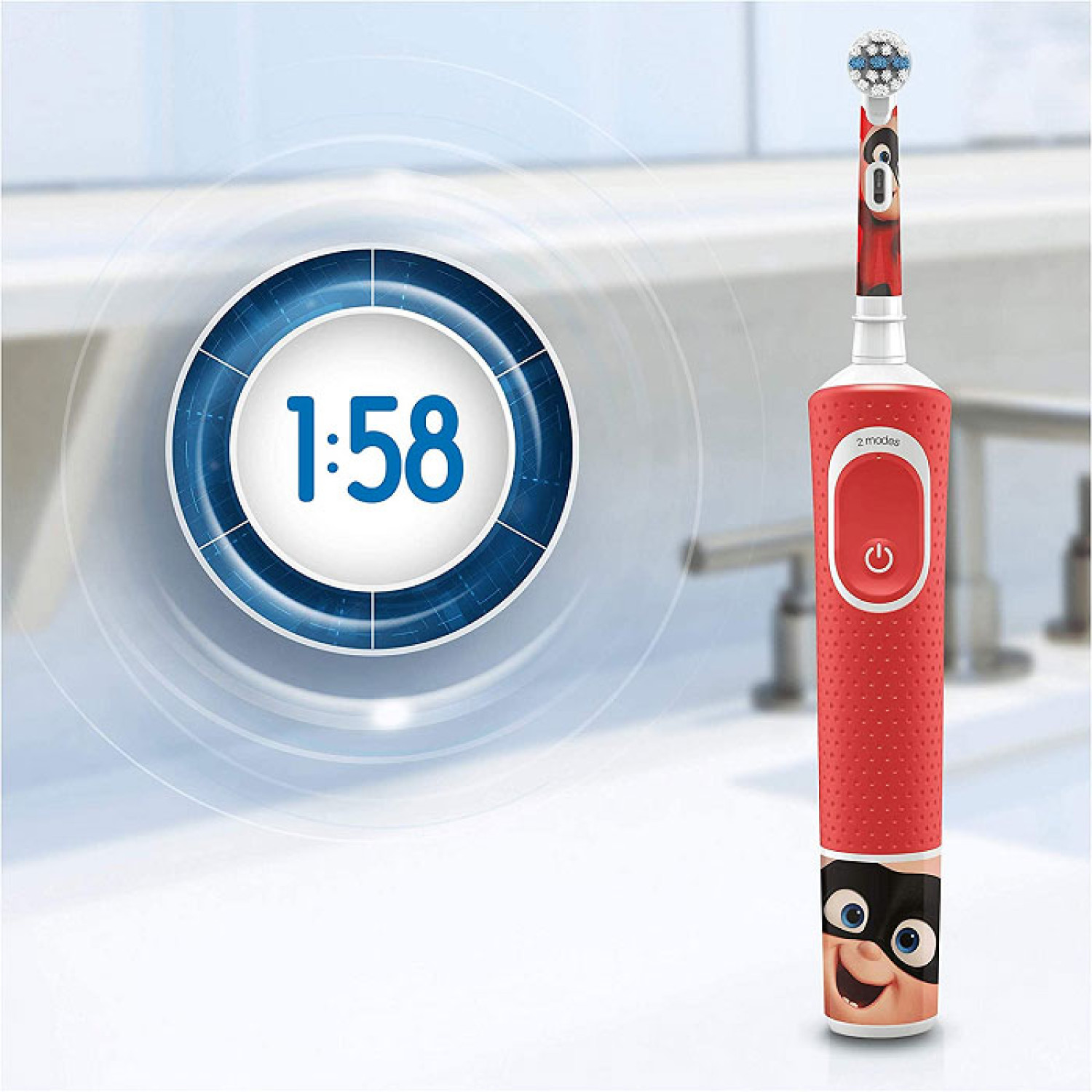 مسواک برقی کودک اورال بی طرح پیکسار Oral B Star Pixar مسواک برقی کودک اورال بی طرح پیکسار Oral B Star Pixar