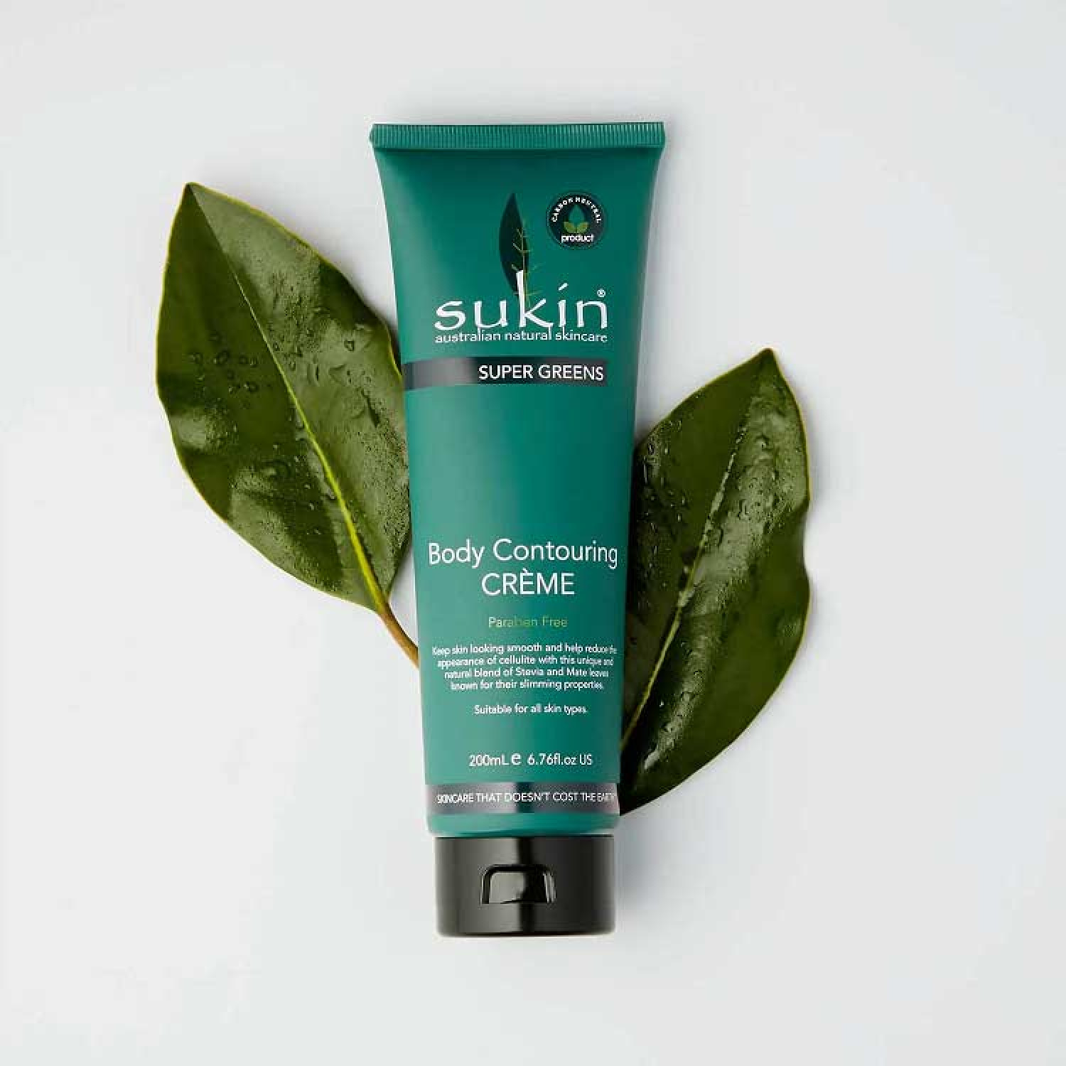 کرم کانتور بدن و ضد سلولیت ساکین Sukin Super Greens حجم 200 میلی لیتر کرم کانتور بدن و ضد سلولیت ساکین Sukin Super Greens حجم 200 میلی لیتر