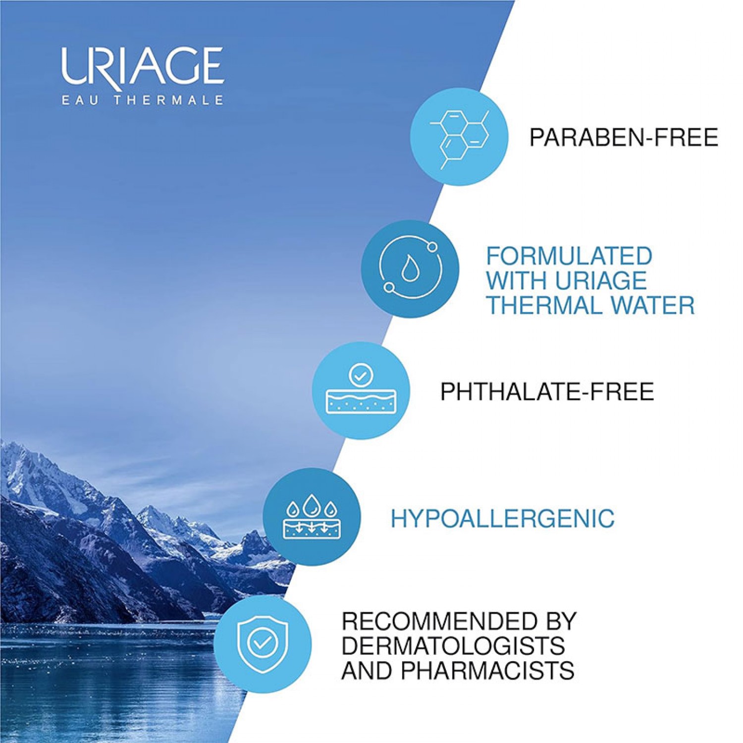 میسلار واتر پاک کننده پوست حساس اوریاژ Uriage Thermal Sensitive حجم 500 میلی لیتر میسلار واتر پاک کننده پوست حساس اوریاژ Uriage Thermal Sensitive حجم 500 میلی لیتر