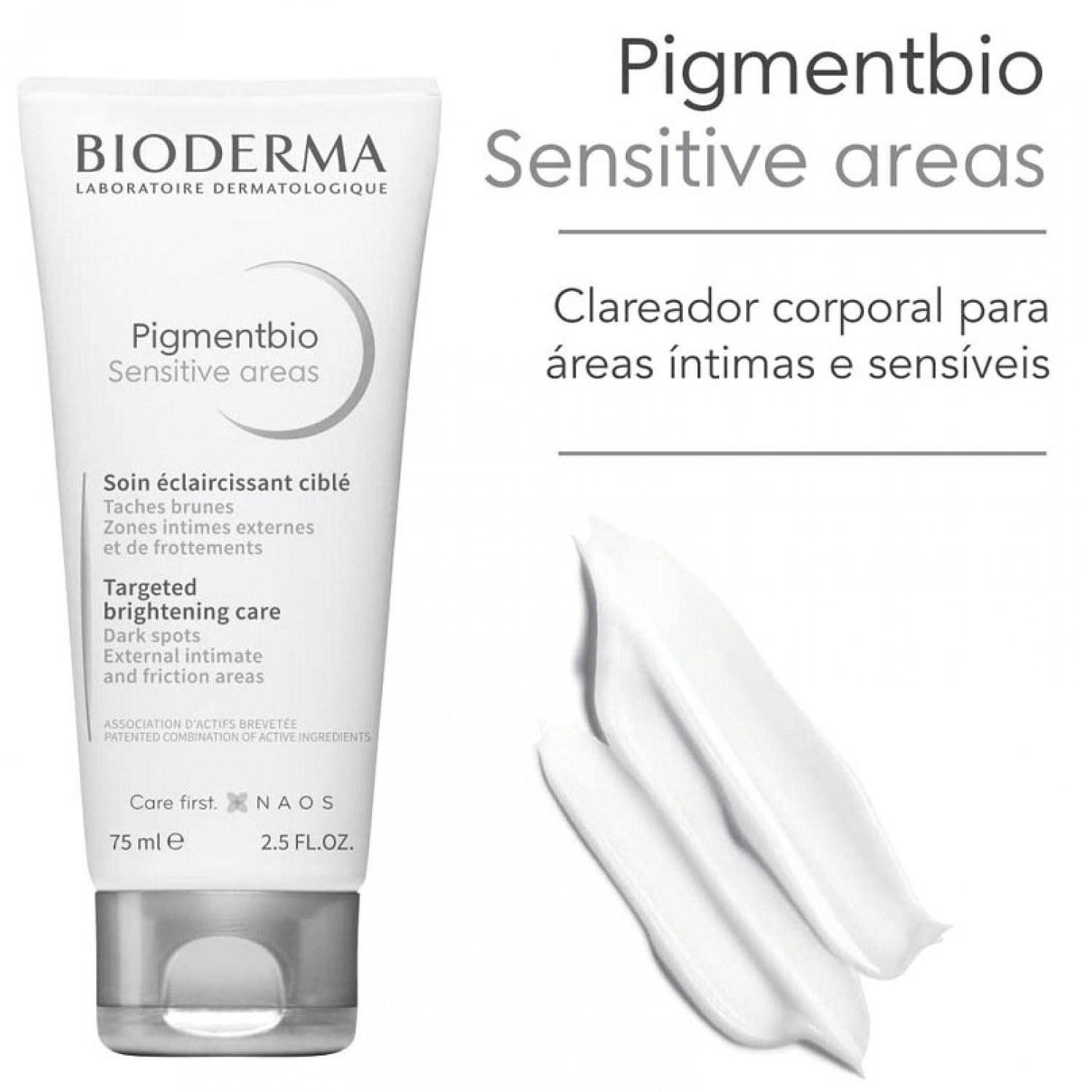 کرم روشن کننده زیر بغل و بیکینی بایودرما Bioderma Pigmentbio حجم 75 میلی لیتر