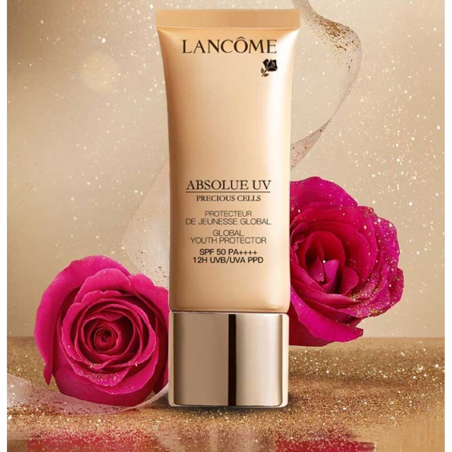 کرم ضدآفتاب و ضدپیری لانکوم ابسولو یو وی Lancome Absolue UV حجم 50 میلی لیتر