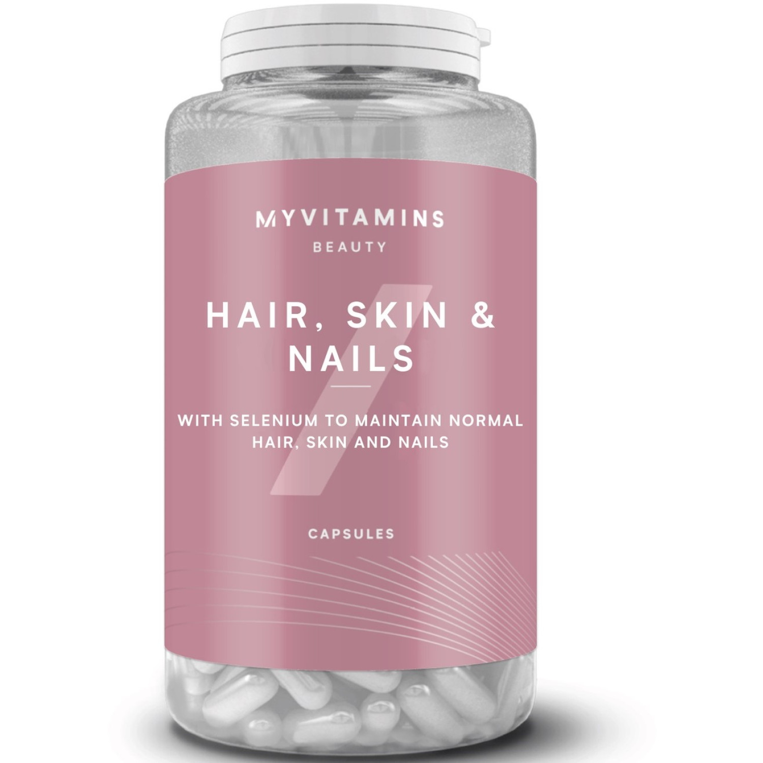 مکمل تقویت مو پوست و ناخن مای ویتامینز Myvitamins Hair Skin Nails تعداد 180 عدد مکمل تقویت مو پوست و ناخن مای ویتامینز Myvitamins Hair Skin Nails تعداد 180 عدد