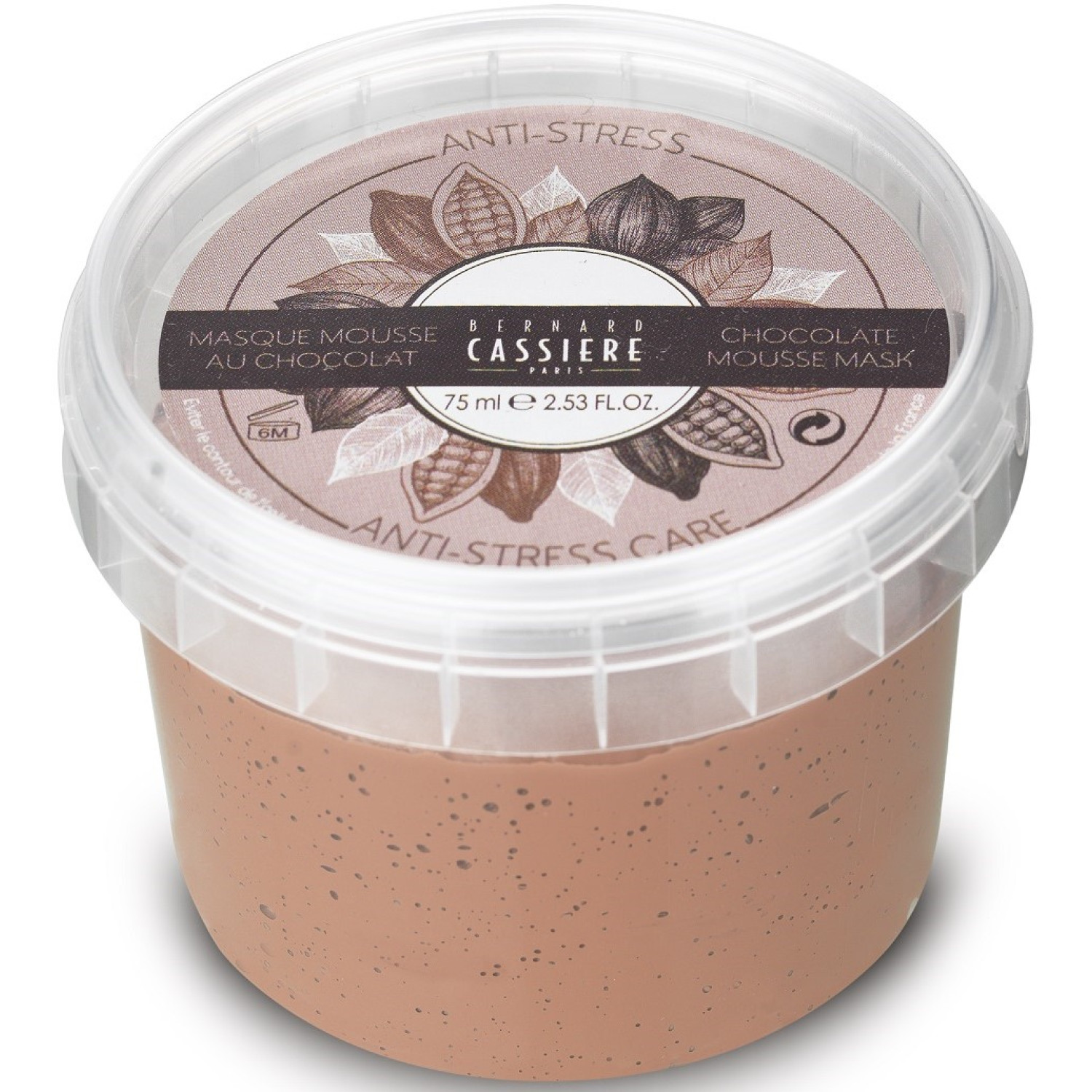 ماسک موس ضد استرس و پیری شکلات برنارد کسیر Bernard Cassiere Chocolate حجم 125 میلی لیتر ماسک موس ضد استرس و پیری شکلات برنارد کسیر Bernard Cassiere Chocolate حجم 125 میلی لیتر
