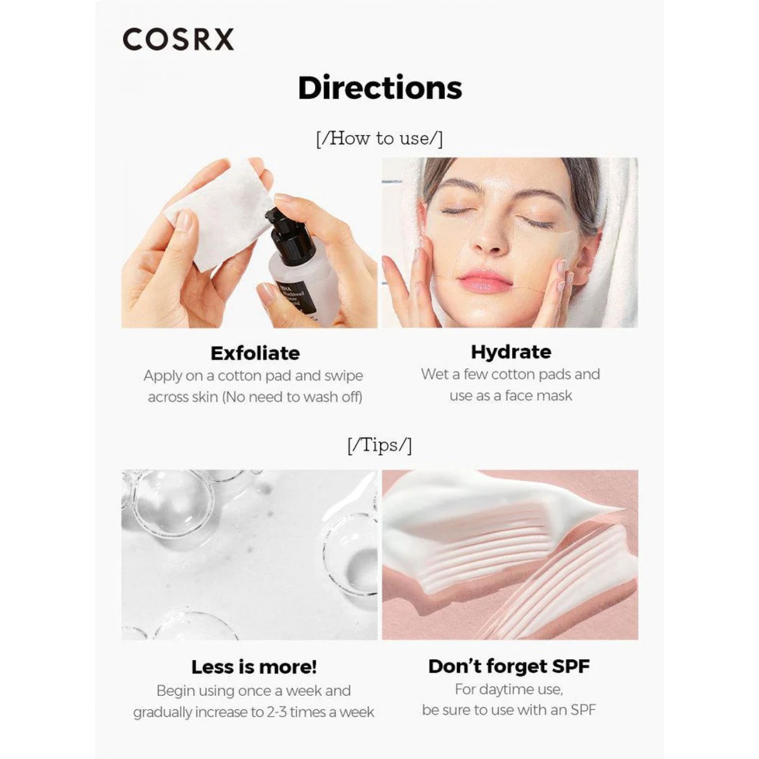 تونر لایه بردار و پاکسازی جوش سر سیاه کوزارکس Cosrx BHA حجم 100 میلی لیتر تونر لایه بردار و پاکسازی جوش سر سیاه کوزارکس Cosrx BHA حجم 100 میلی لیتر